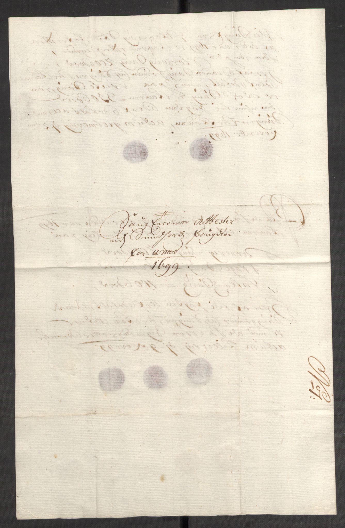 Rentekammeret inntil 1814, Reviderte regnskaper, Fogderegnskap, AV/RA-EA-4092/R48/L2978: Fogderegnskap Sunnhordland og Hardanger, 1699, p. 138