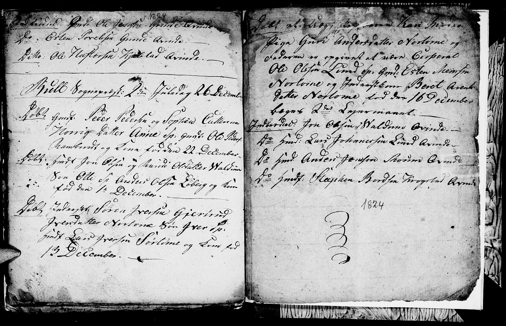 Ministerialprotokoller, klokkerbøker og fødselsregistre - Sør-Trøndelag, SAT/A-1456/692/L1107: Parish register (copy) no. 692C02, 1809-1824