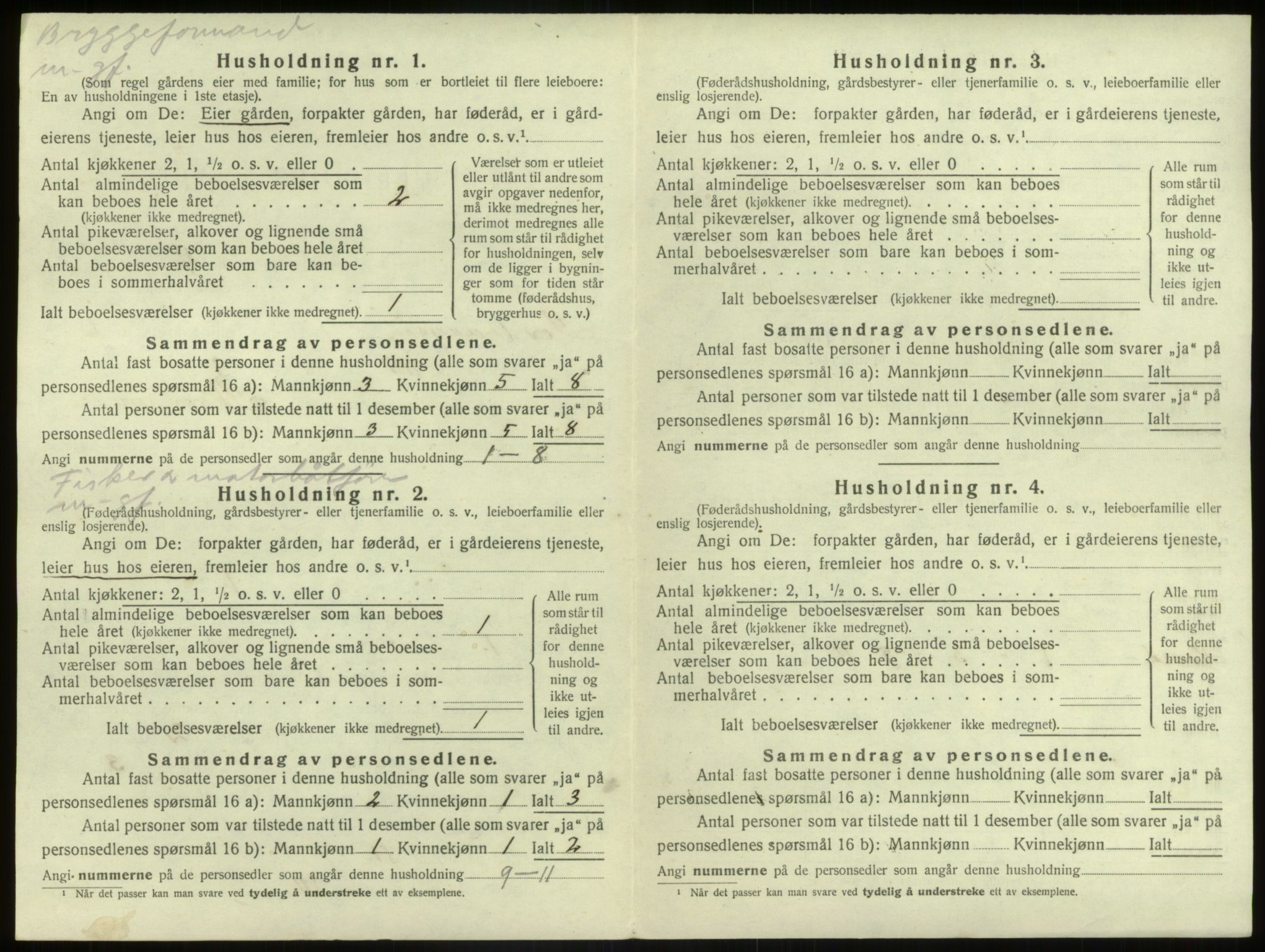 SAB, 1920 census for Sør-Vågsøy, 1920, p. 383