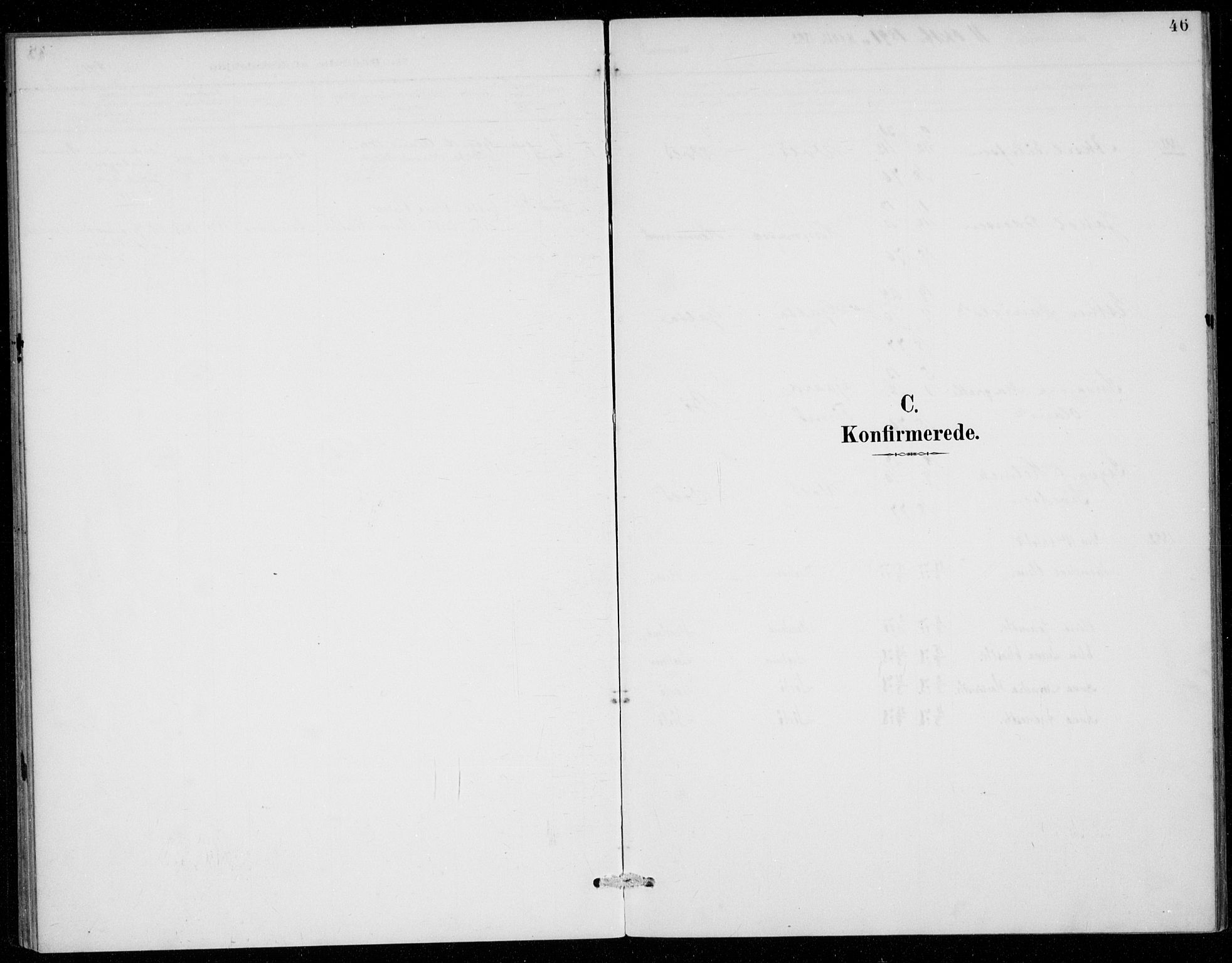 Rennesøy sokneprestkontor, SAST/A -101827/H/Ha/Haa/L0016: Parish register (official) no. A 16, 1891-1924, p. 46