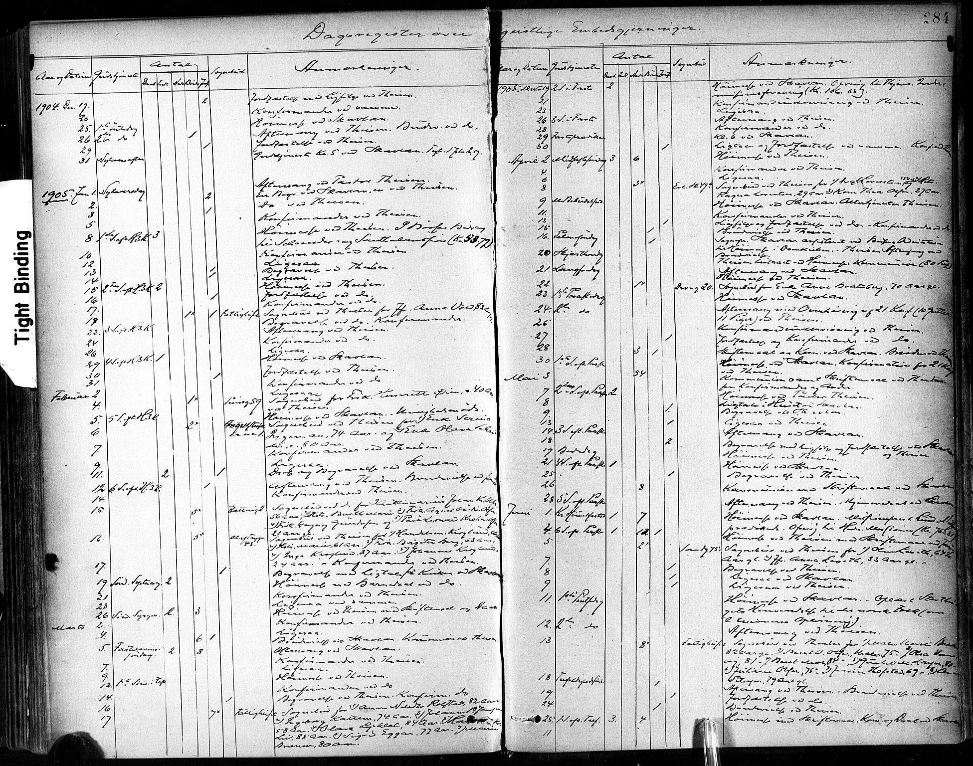 Ministerialprotokoller, klokkerbøker og fødselsregistre - Sør-Trøndelag, SAT/A-1456/602/L0120: Parish register (official) no. 602A18, 1880-1913, p. 284
