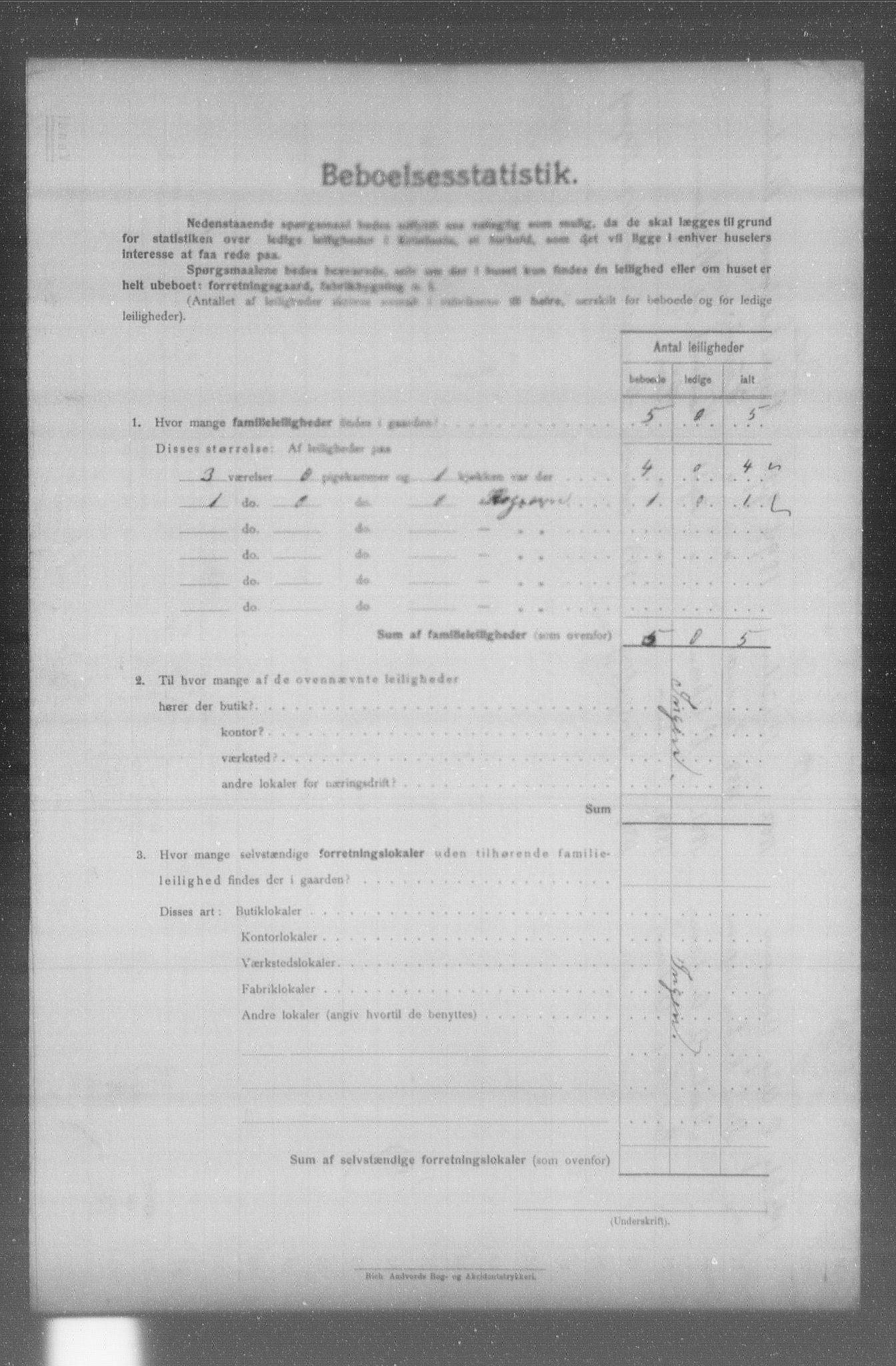 OBA, Municipal Census 1904 for Kristiania, 1904, p. 17313
