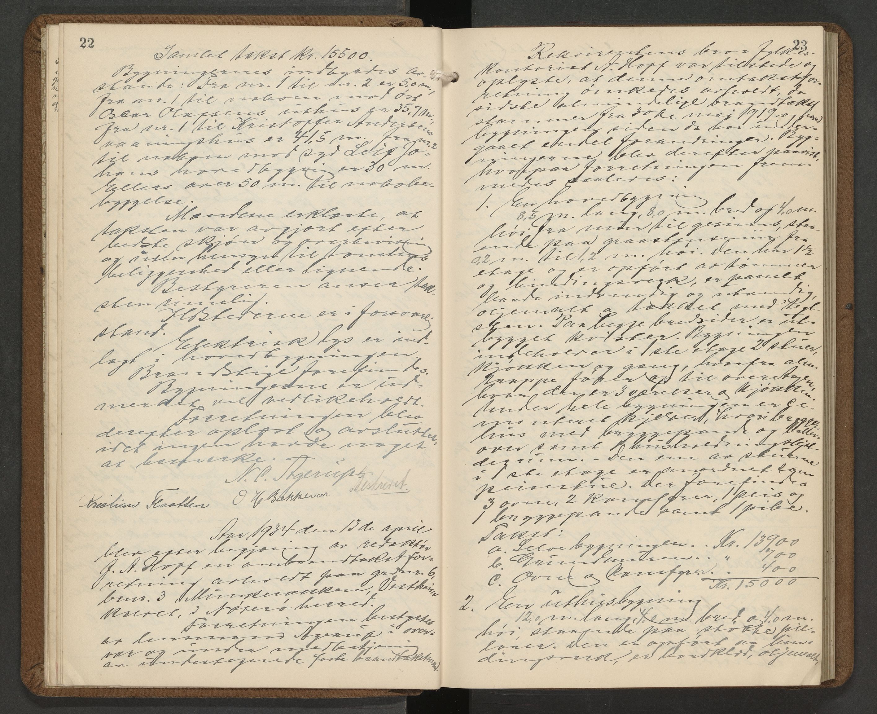 Nøtterøy lensmannskontor, AV/SAKO-A-540/Y/Yg/Yga/L0014: Branntakstprotokoll, 1934-1936, p. 22-23