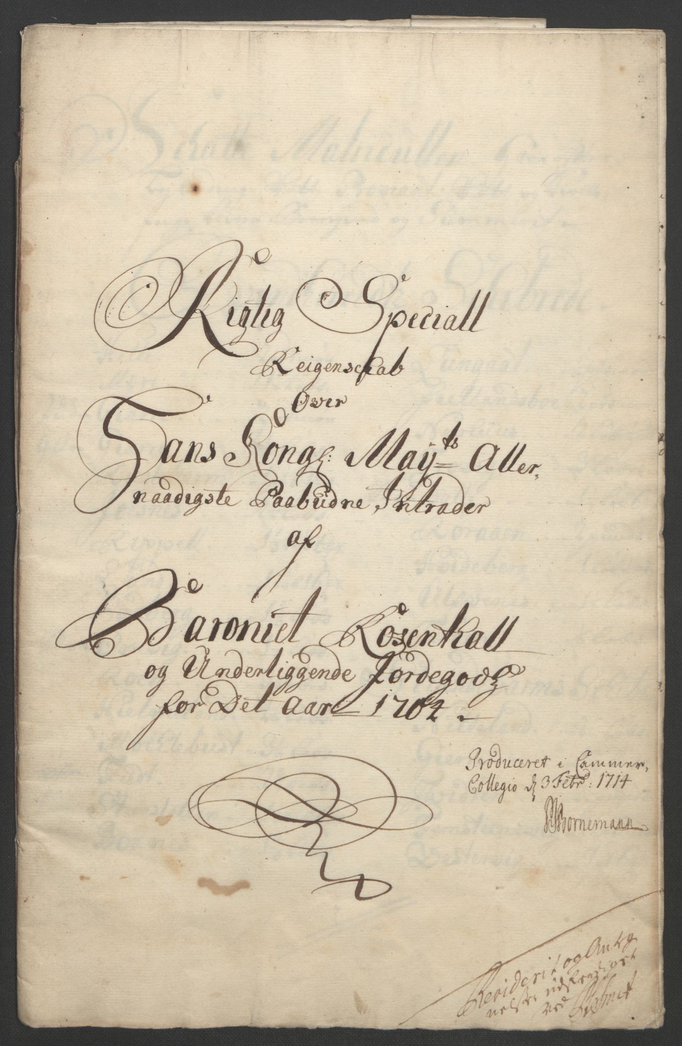 Rentekammeret inntil 1814, Reviderte regnskaper, Fogderegnskap, RA/EA-4092/R49/L3138: Fogderegnskap Rosendal Baroni, 1691-1714, p. 149
