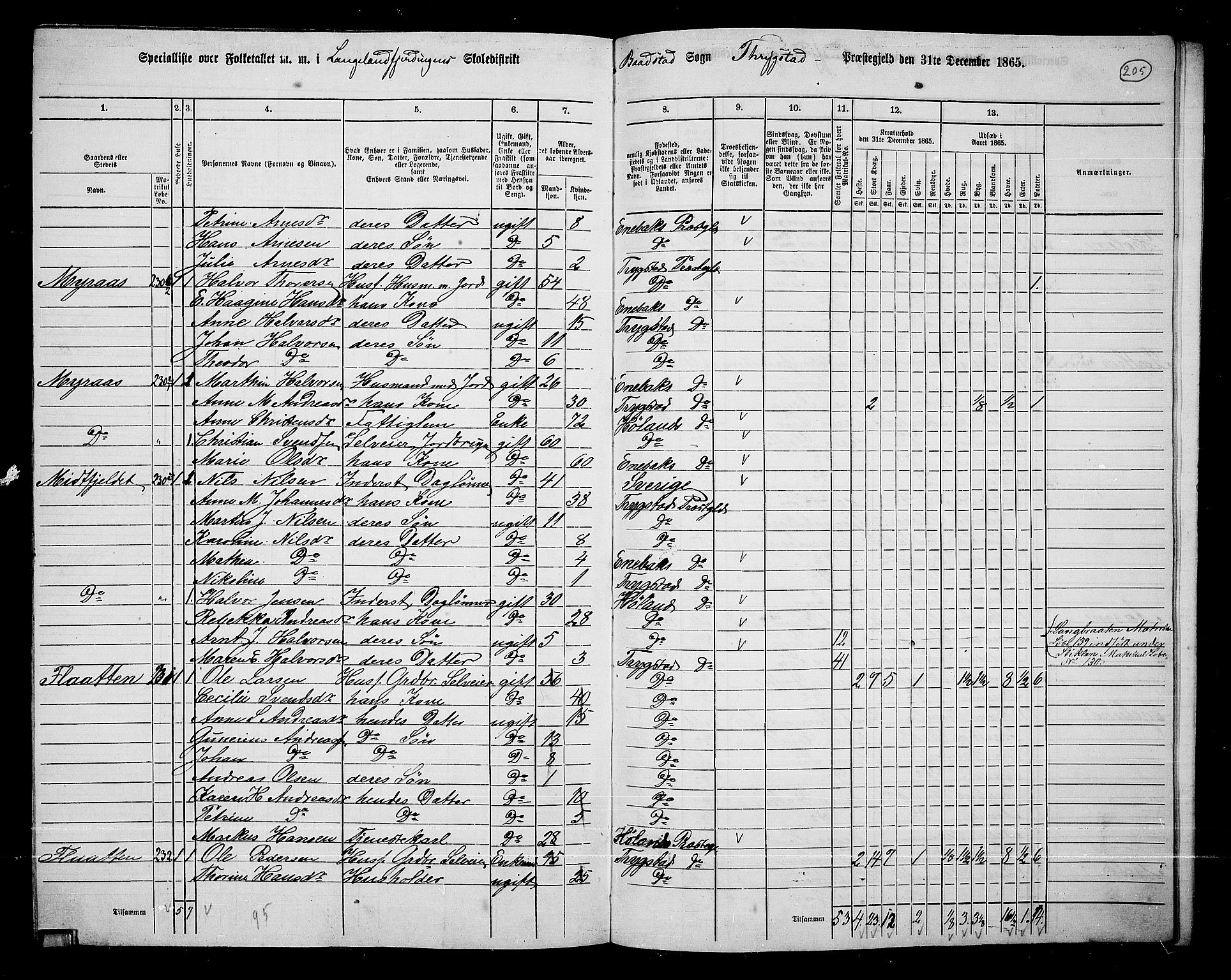 RA, 1865 census for Trøgstad, 1865, p. 180