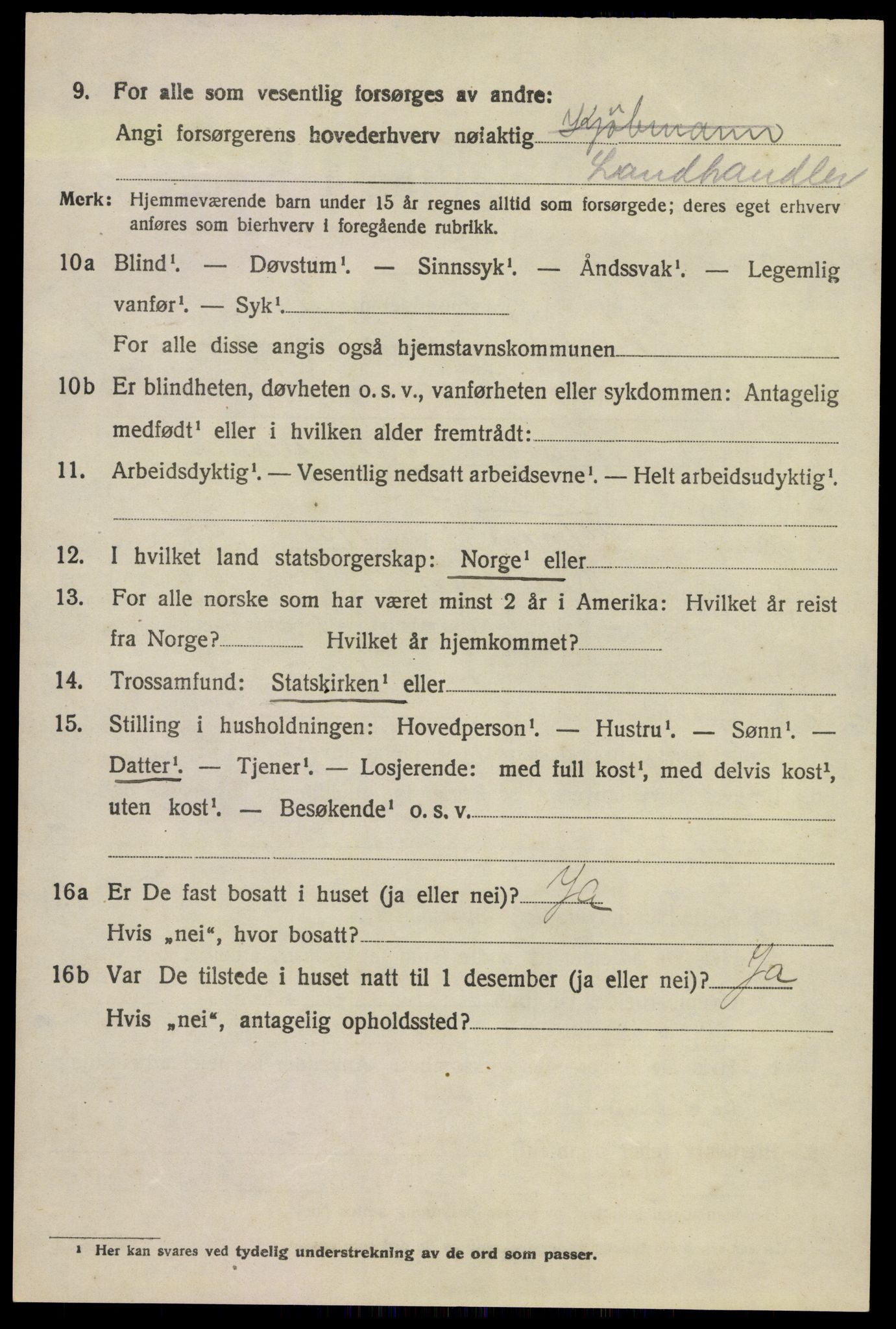 SAKO, 1920 census for Hedrum, 1920, p. 4020