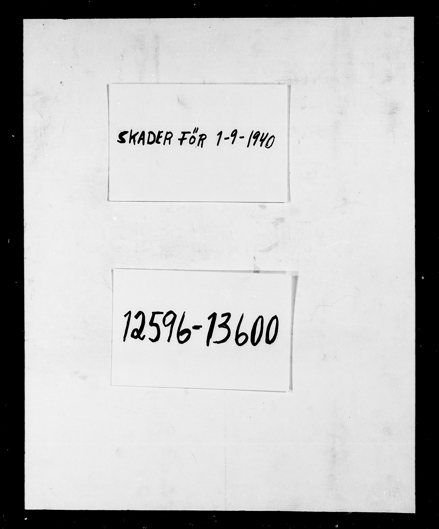 Krigsskadetrygdene for bygninger og løsøre, AV/RA-S-1548/V/L0032: Bygning, branntrygdet., 1940-1945