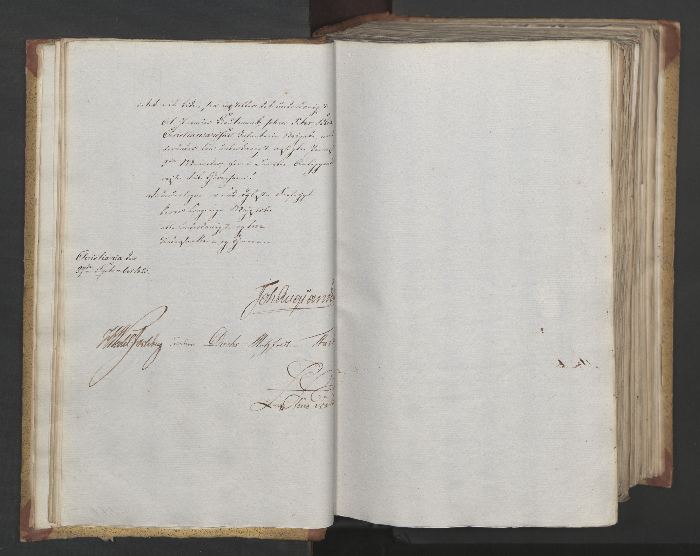 Statsrådsavdelingen i Stockholm, AV/RA-S-1003/D/Da/L0024: Regjeringsinnstillinger nr. 4663-4873, 1820, p. 25