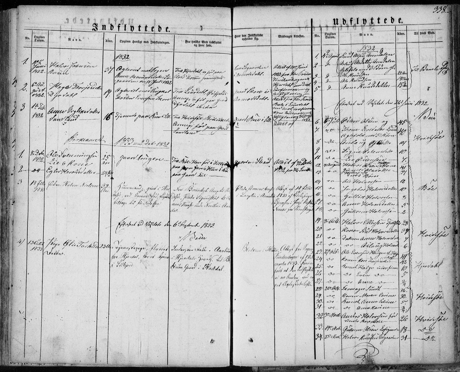 Seljord kirkebøker, SAKO/A-20/F/Fa/L0011: Parish register (official) no. I 11, 1831-1849, p. 338