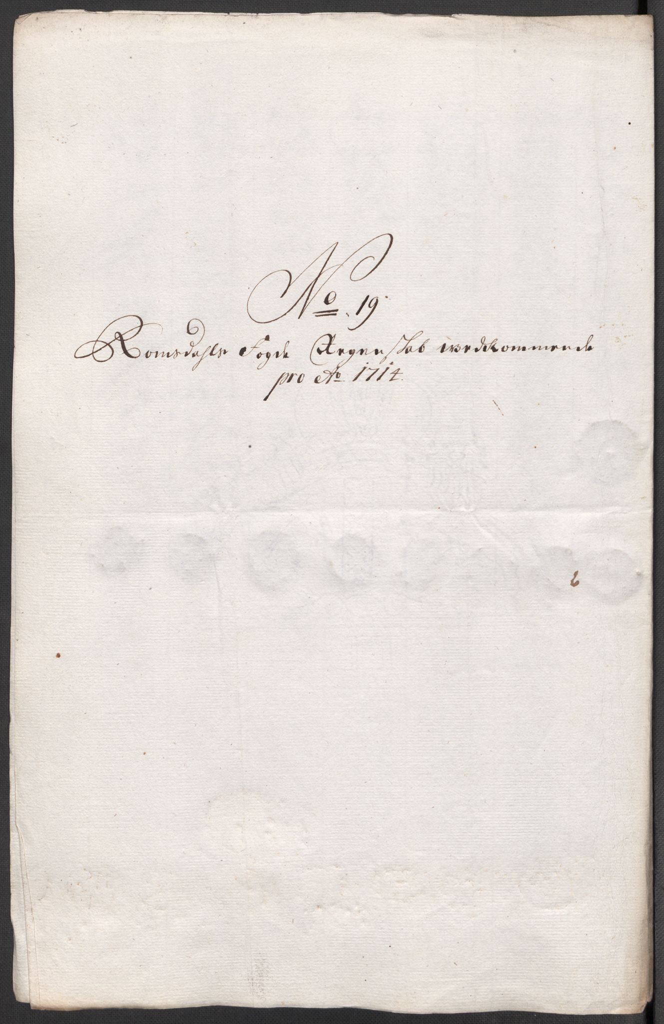 Rentekammeret inntil 1814, Reviderte regnskaper, Fogderegnskap, AV/RA-EA-4092/R55/L3662: Fogderegnskap Romsdal, 1713-1714, p. 424