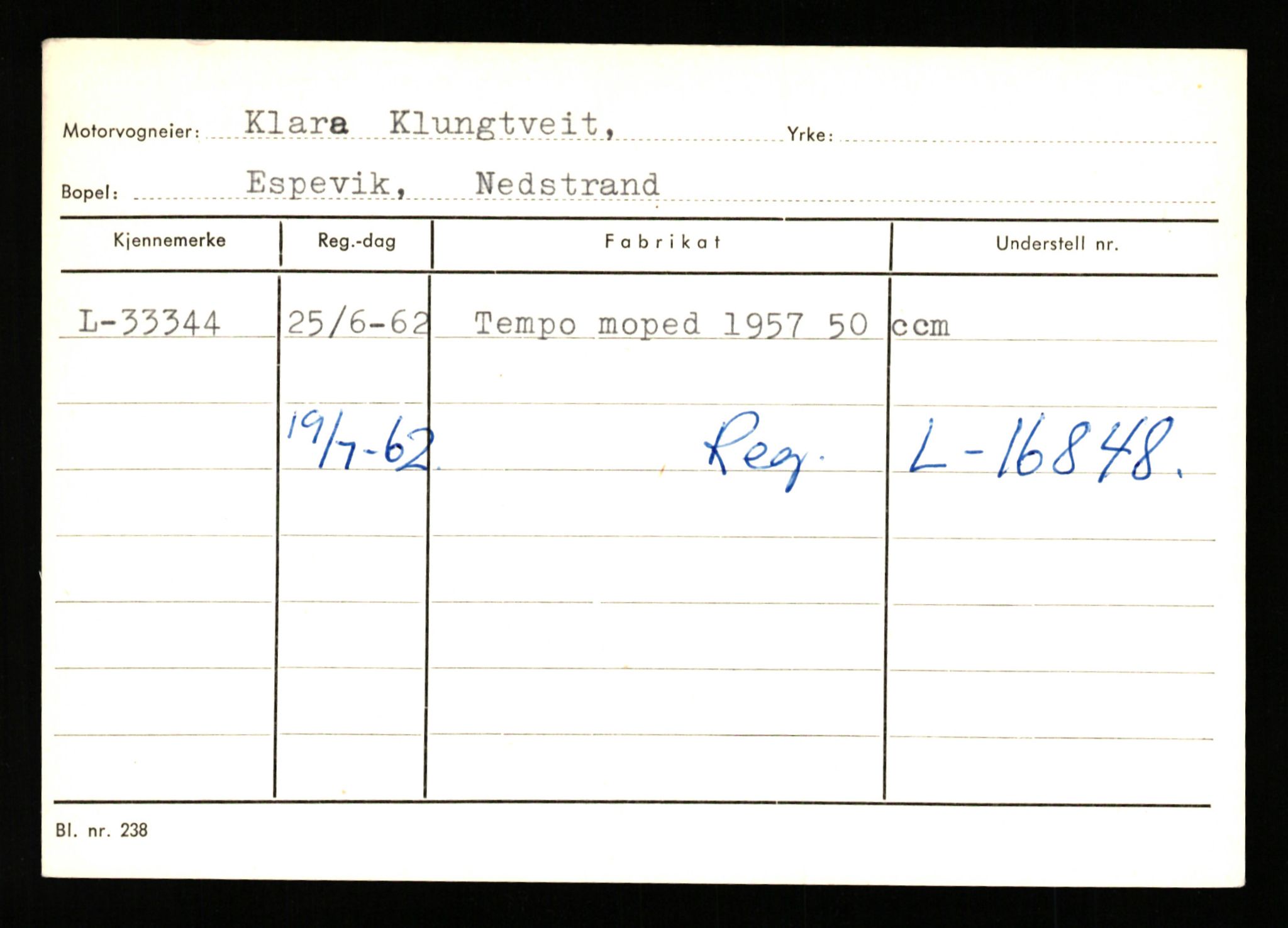 Stavanger trafikkstasjon, AV/SAST-A-101942/0/G/L0005: Registreringsnummer: 23000 - 34245, 1930-1971, p. 3198