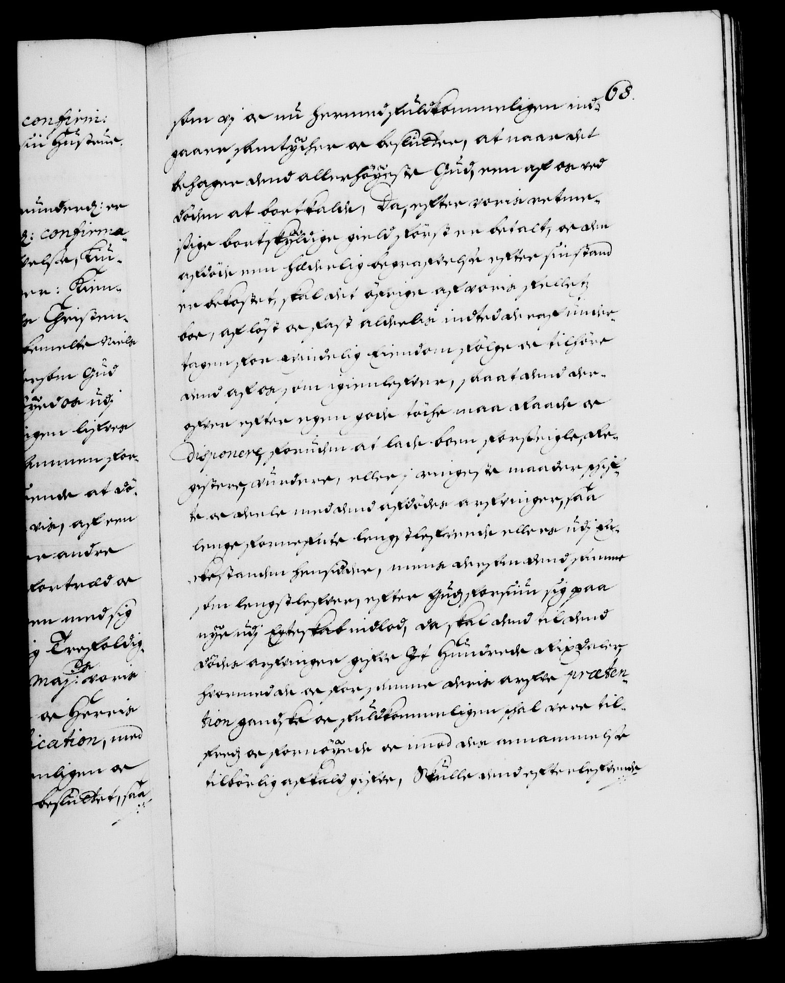 Danske Kanselli 1572-1799, RA/EA-3023/F/Fc/Fca/Fcaa/L0013: Norske registre (mikrofilm), 1681-1684, p. 68a