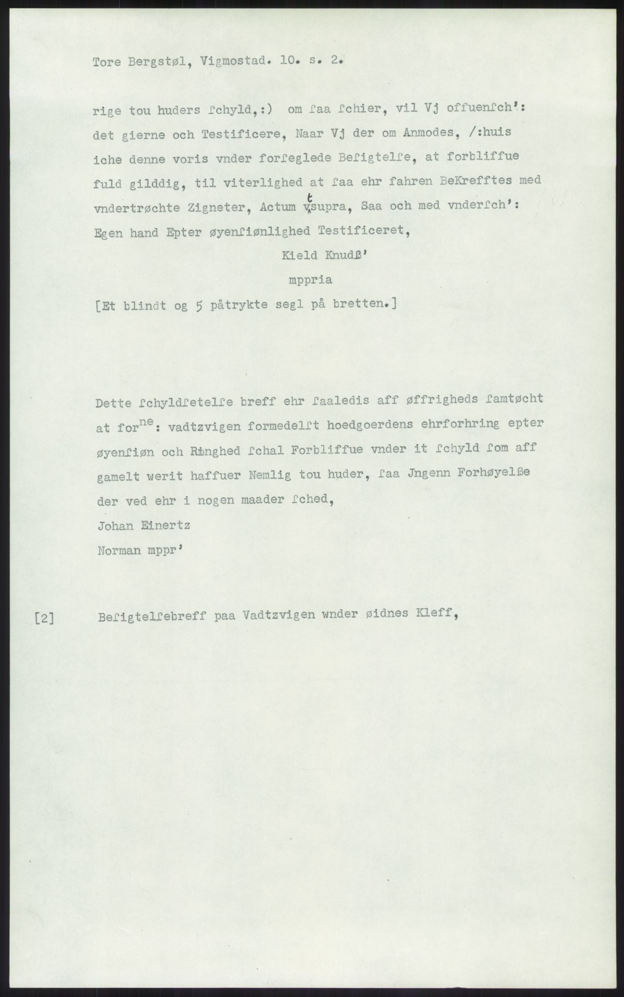 Samlinger til kildeutgivelse, Diplomavskriftsamlingen, AV/RA-EA-4053/H/Ha, p. 672