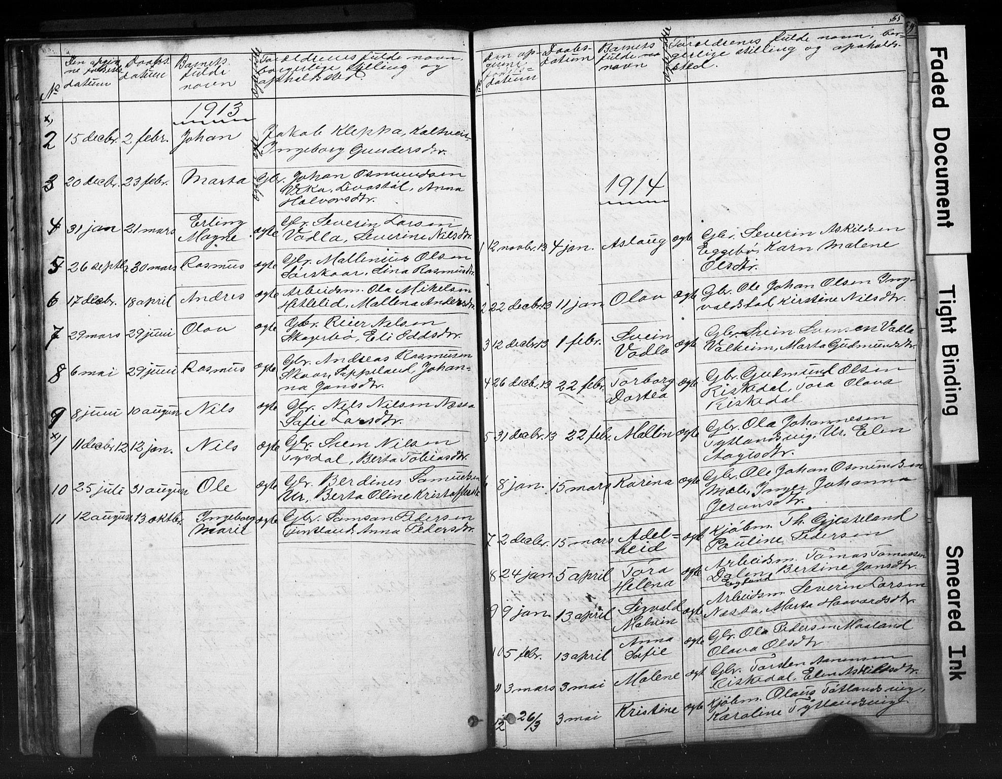 Hjelmeland sokneprestkontor, AV/SAST-A-101843/01/V/L0006: Parish register (copy) no. B 6, 1856-1884, p. 55