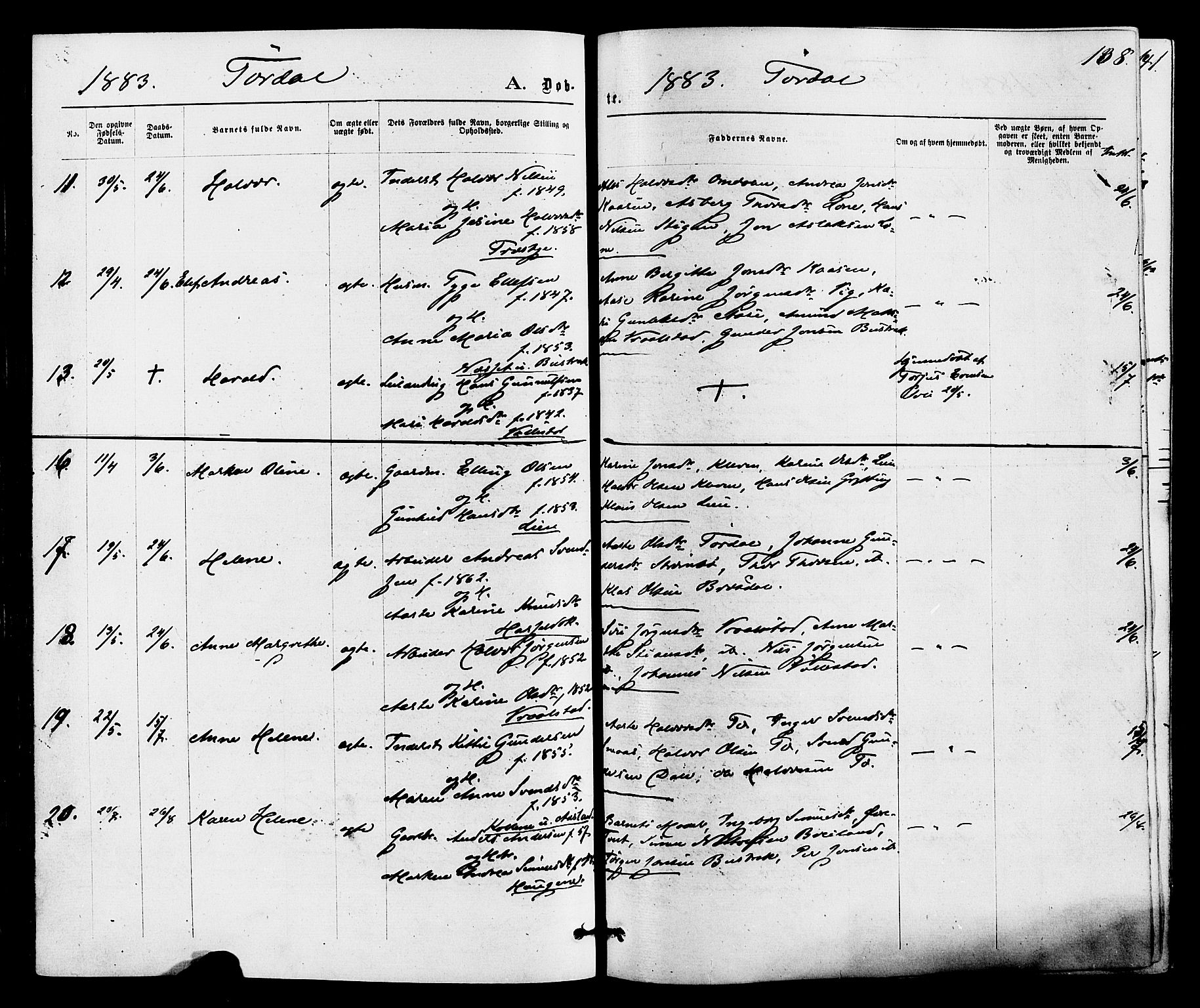 Drangedal kirkebøker, AV/SAKO-A-258/F/Fa/L0009: Parish register (official) no. 9 /2, 1872-1884, p. 138
