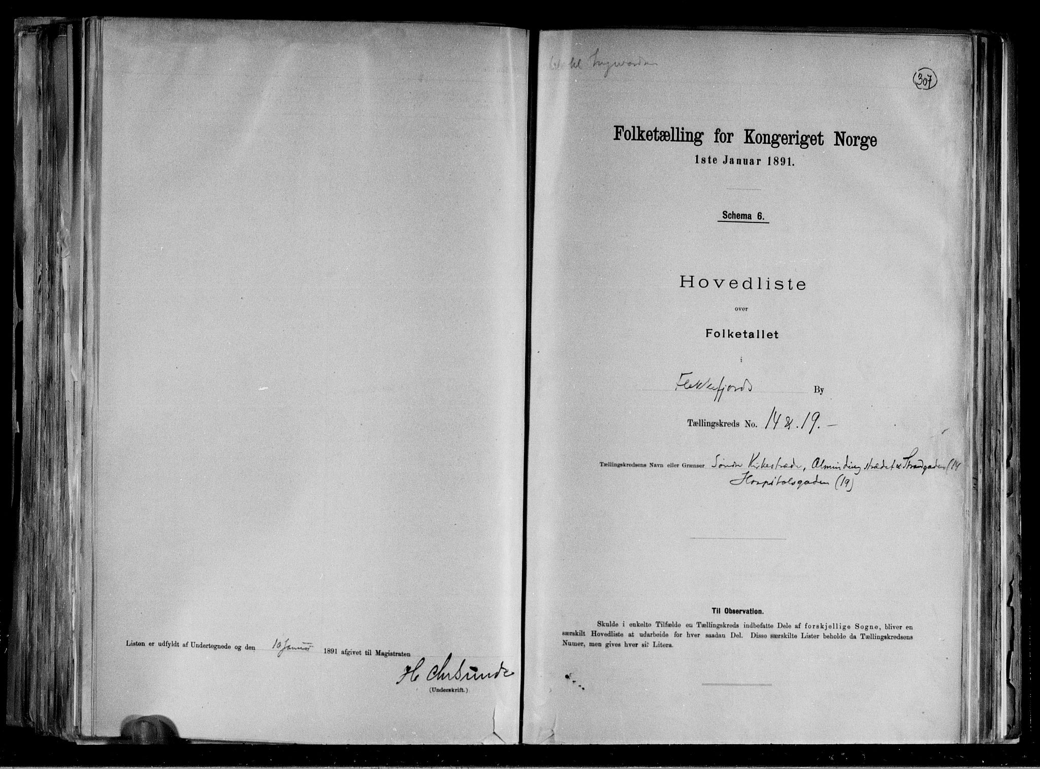 RA, 1891 census for 1004 Flekkefjord, 1891, p. 26