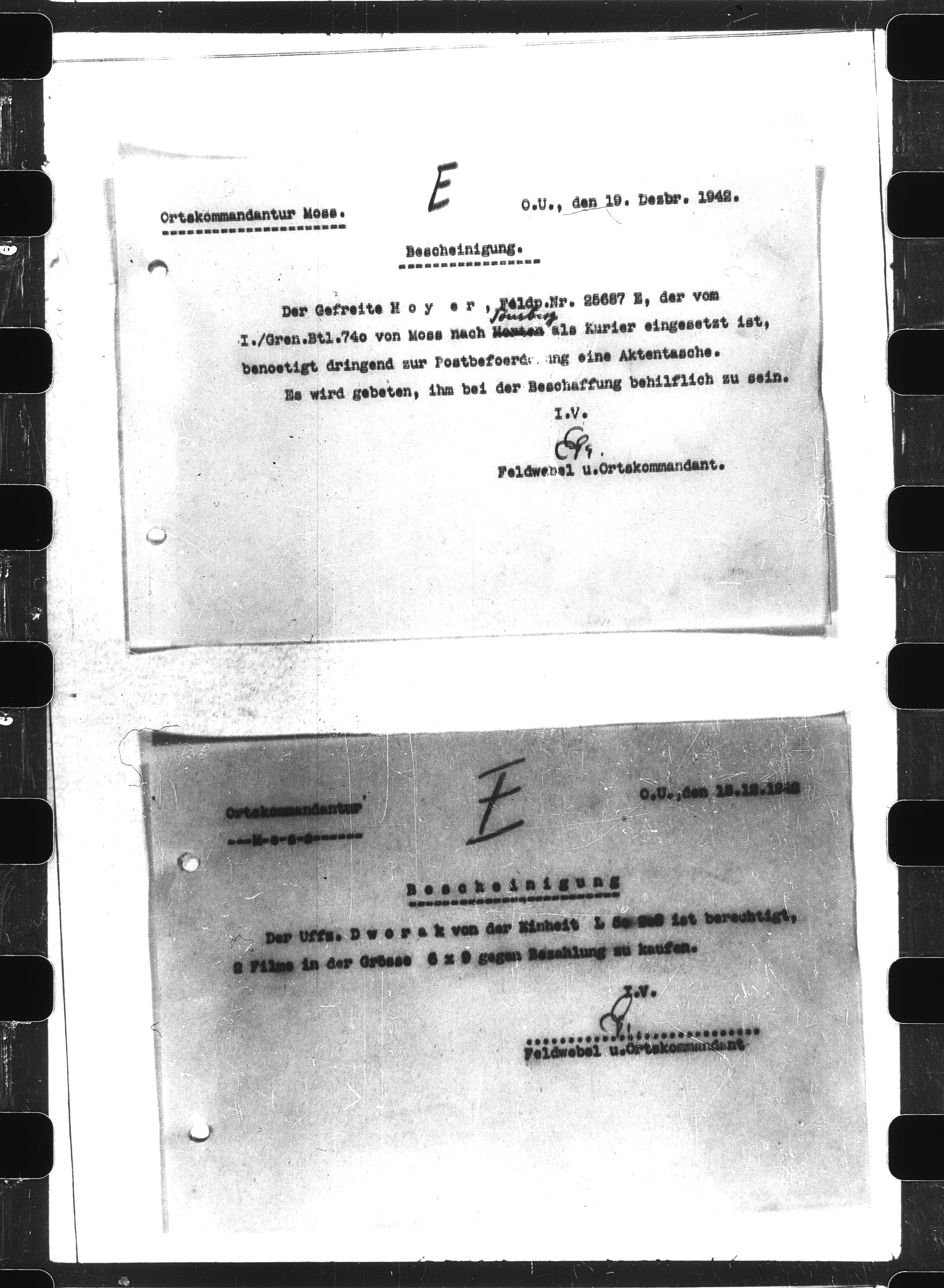 Documents Section, RA/RAFA-2200/V/L0064: Film med LMDC Serial Number., 1940-1945, p. 25