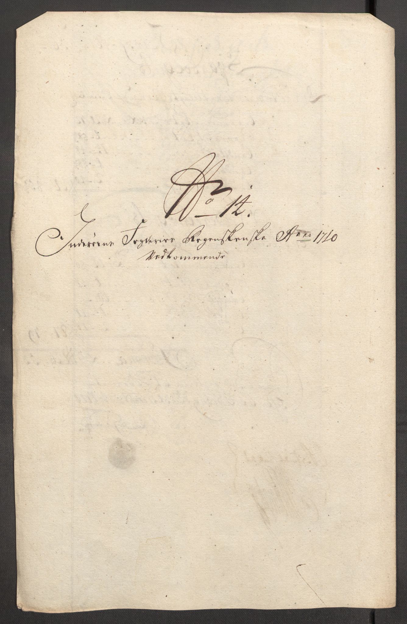 Rentekammeret inntil 1814, Reviderte regnskaper, Fogderegnskap, RA/EA-4092/R63/L4318: Fogderegnskap Inderøy, 1710, p. 180
