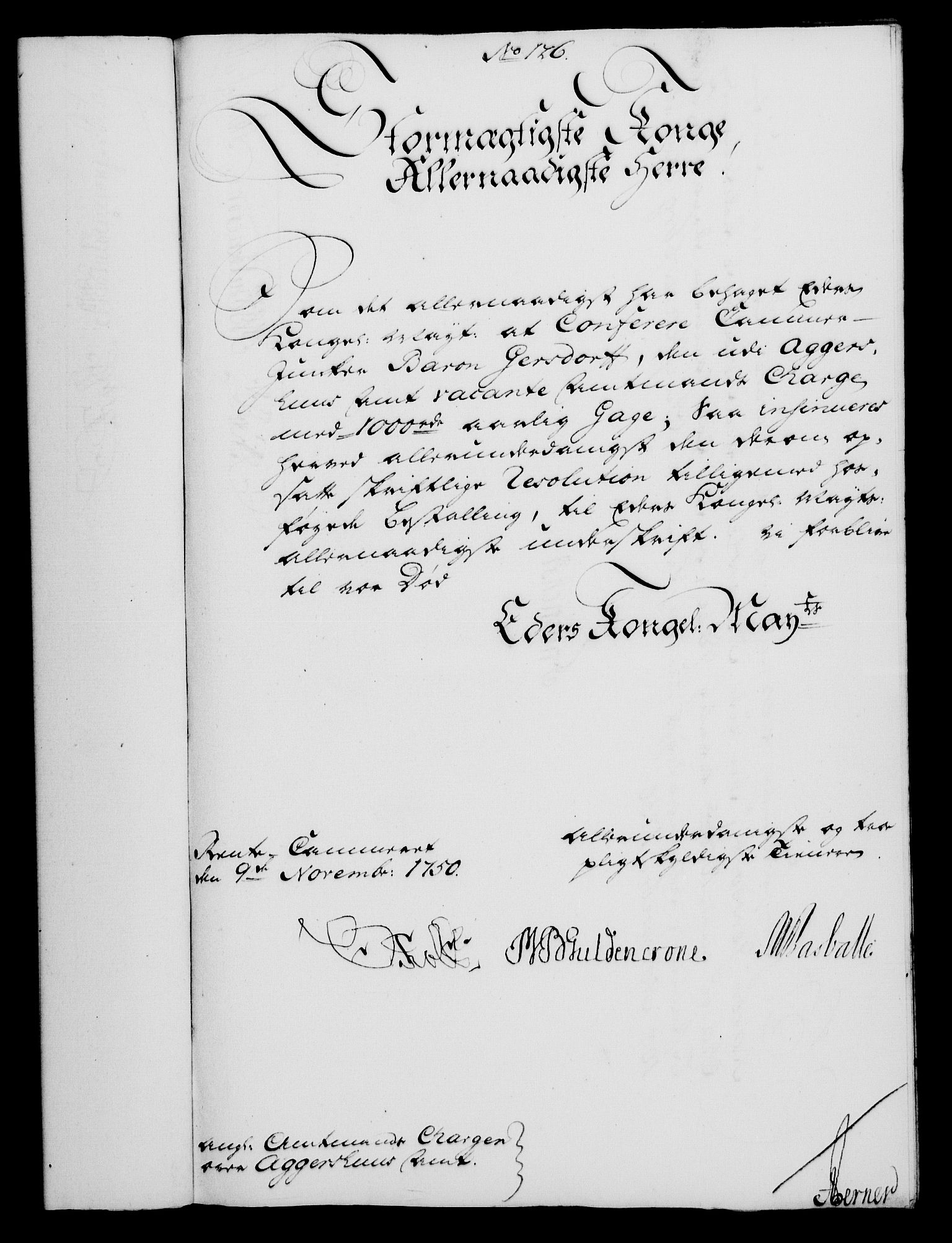 Rentekammeret, Kammerkanselliet, RA/EA-3111/G/Gf/Gfa/L0032: Norsk relasjons- og resolusjonsprotokoll (merket RK 52.32), 1750, p. 570
