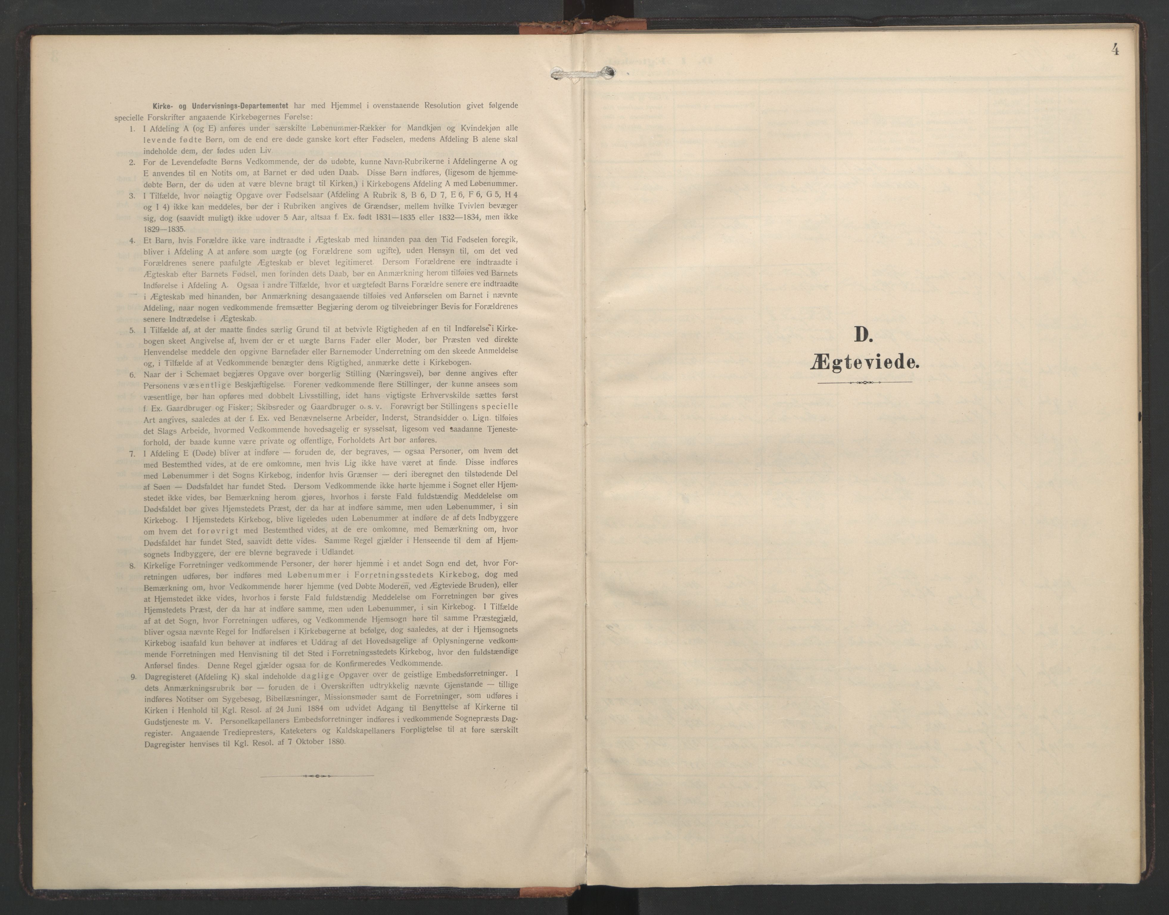 Ministerialprotokoller, klokkerbøker og fødselsregistre - Møre og Romsdal, AV/SAT-A-1454/558/L0694: Parish register (official) no. 558A08, 1907-1922, p. 4