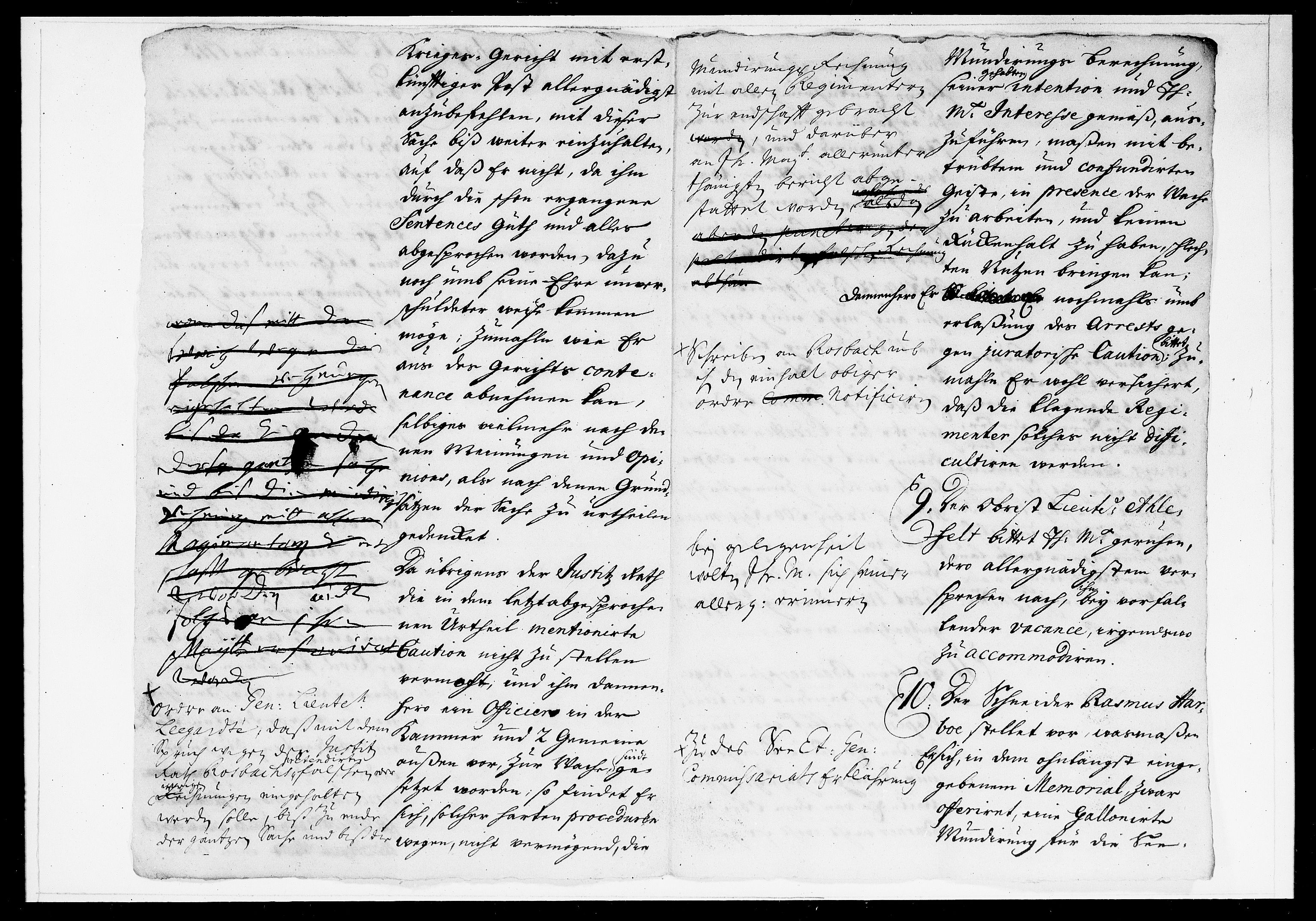 Krigskollegiet, Krigskancelliet, DRA/A-0006/-/1014-1024: Refererede sager, 1715, p. 29