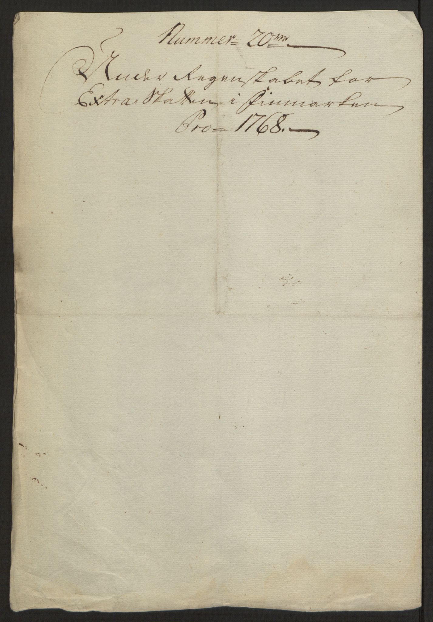 Rentekammeret inntil 1814, Reviderte regnskaper, Fogderegnskap, AV/RA-EA-4092/R69/L4910: Ekstraskatten  Finnmark/Vardøhus, 1762-1772, p. 300