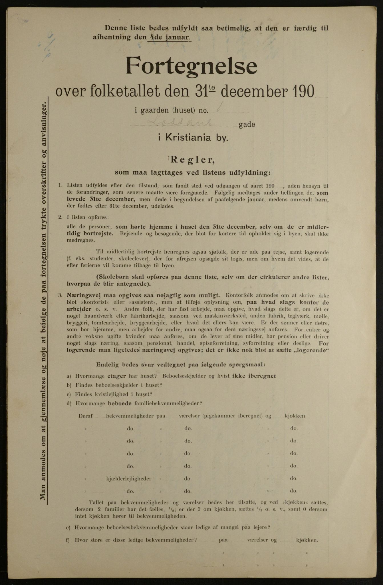 OBA, Municipal Census 1901 for Kristiania, 1901, p. 8843