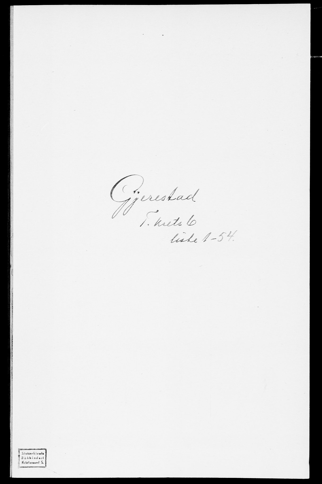 SAK, 1875 census for 0911P Gjerstad, 1875, p. 593