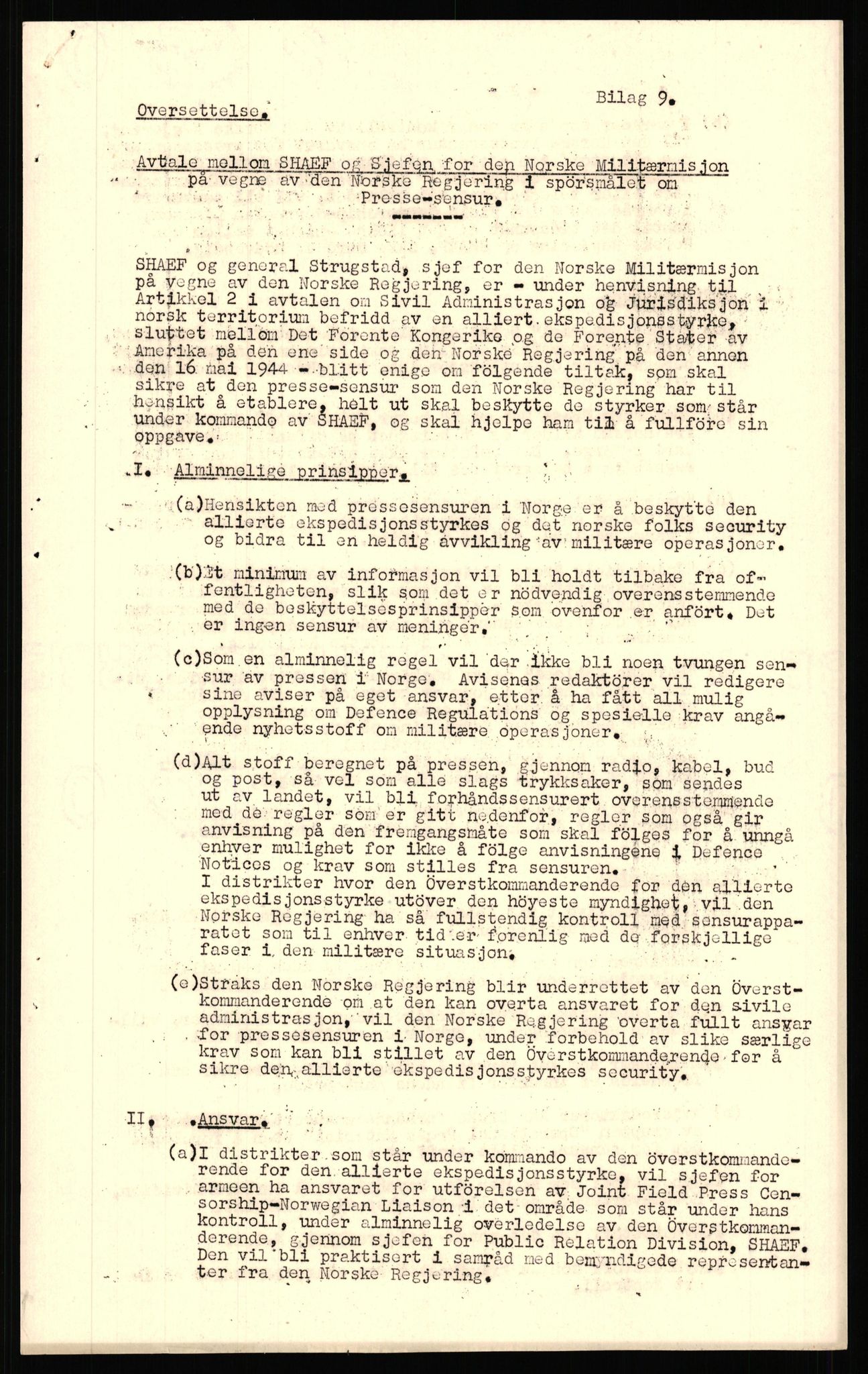 Forsvaret, Forsvarets krigshistoriske avdeling, AV/RA-RAFA-2017/Y/Yf/L0211: II-C-11-2140  -  Forsvarets overkommandos virksomhet utenfor Norge, 1940-1945, p. 783