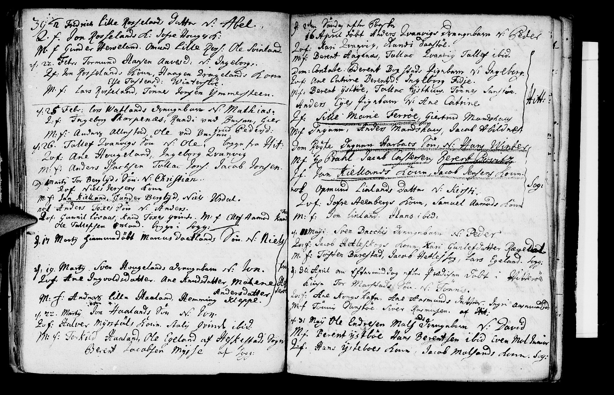 Sokndal sokneprestkontor, SAST/A-101808: Parish register (official) no. A 2, 1740-1743, p. 39