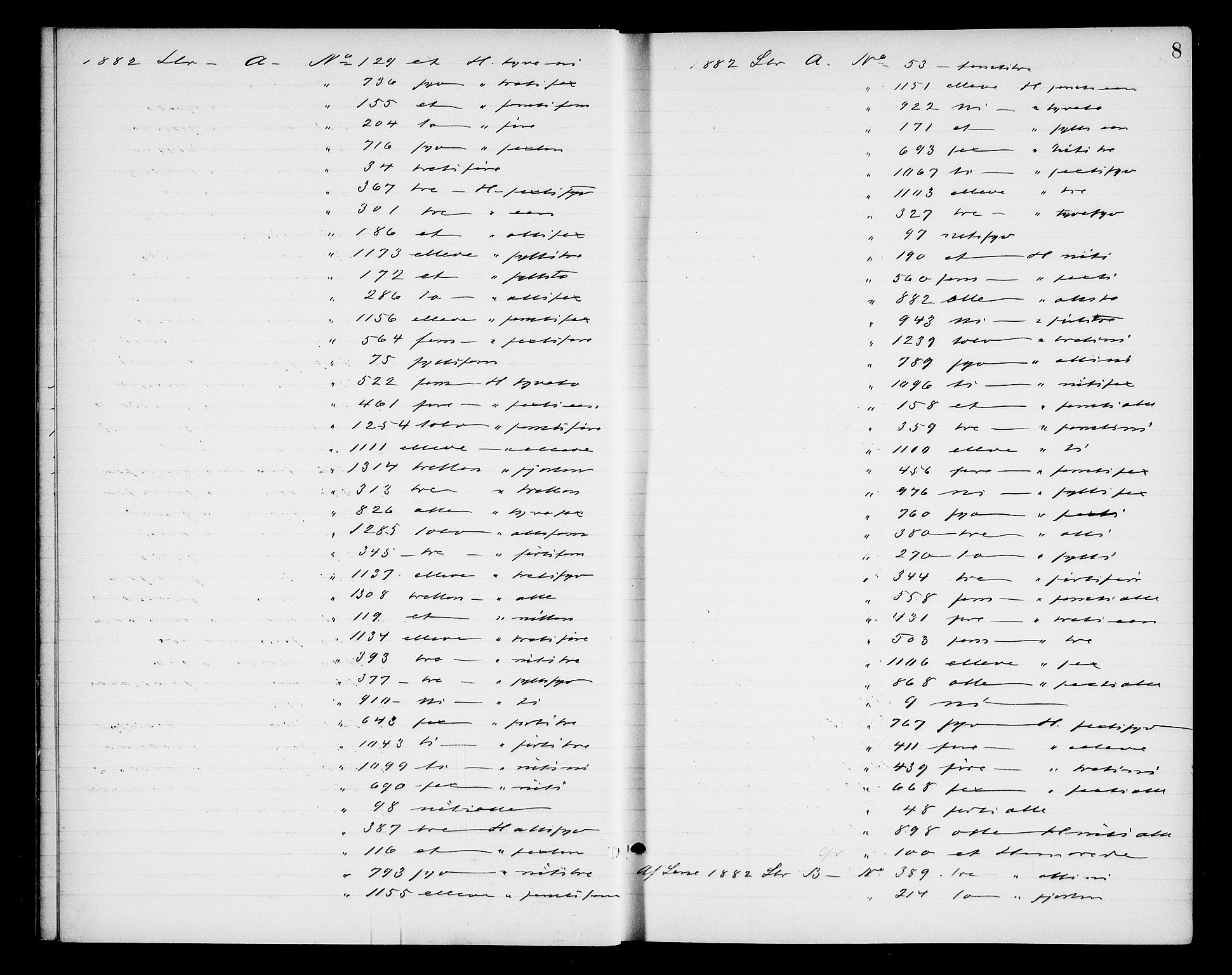 Oslo byfogd avd. I, AV/SAO-A-10220/L/Lb/Lba/L0005: Notarialprotokoll, rekke I, 1885-1888, p. 7b-8a