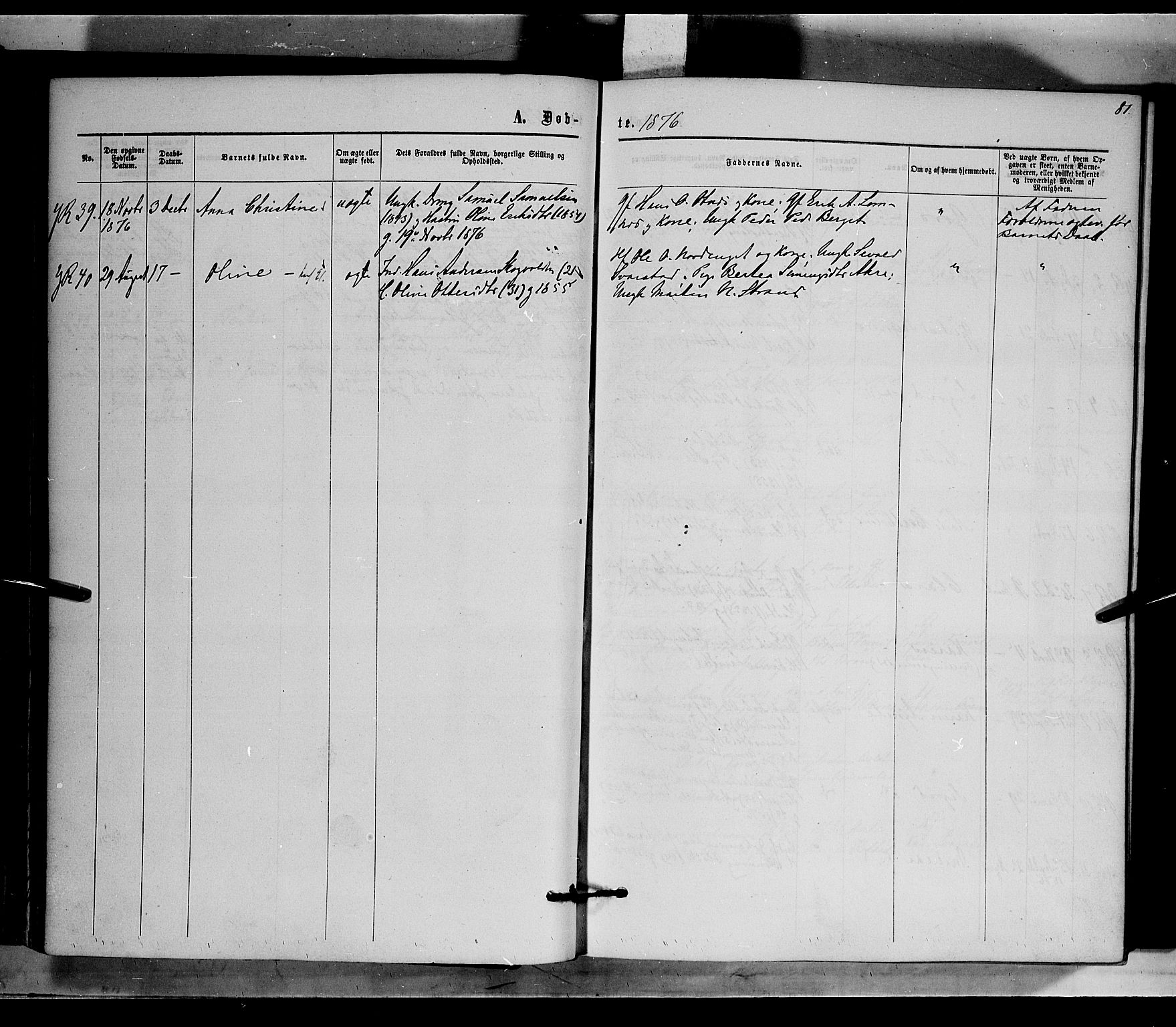 Rendalen prestekontor, AV/SAH-PREST-054/H/Ha/Haa/L0006: Parish register (official) no. 6, 1867-1877, p. 81