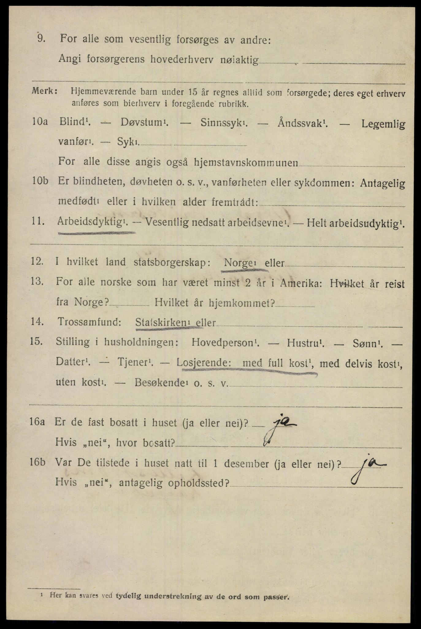 SAO, 1920 census for Lillestrøm, 1920, p. 7441