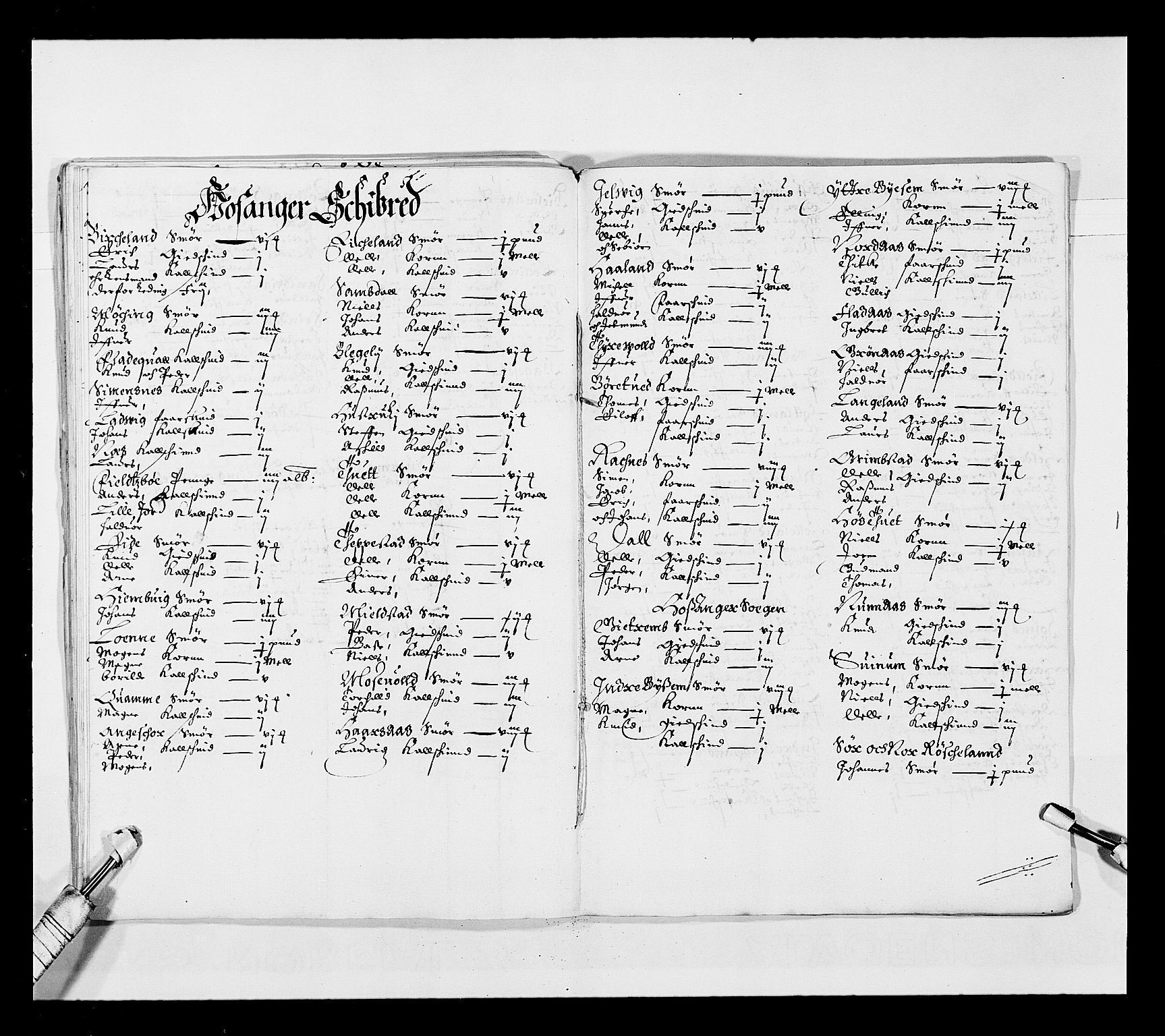 Stattholderembetet 1572-1771, RA/EA-2870/Ek/L0025/0001: Jordebøker 1633-1658: / Jordebøker for Bergenhus len, 1645-1646, p. 100