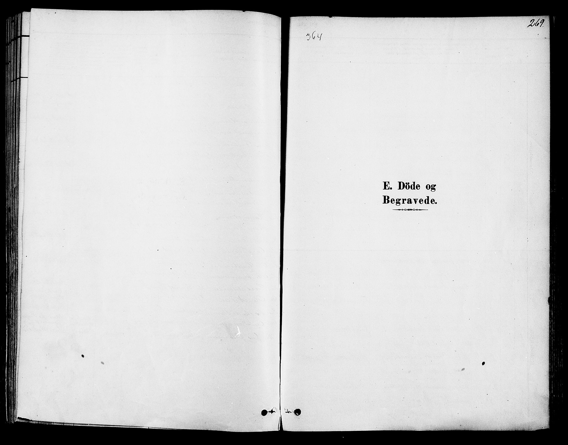 Ringsaker prestekontor, SAH/PREST-014/K/Ka/L0012: Parish register (official) no. 12, 1879-1890, p. 269