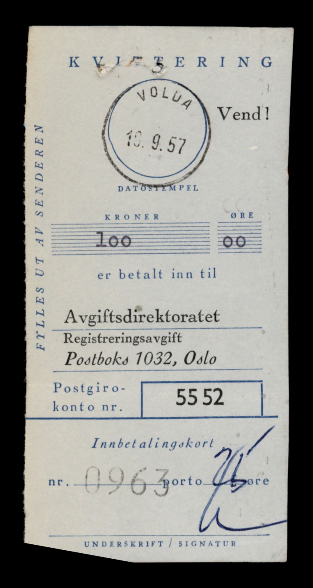 Møre og Romsdal vegkontor - Ålesund trafikkstasjon, SAT/A-4099/F/Fe/L0029: Registreringskort for kjøretøy T 11430 - T 11619, 1927-1998, p. 2595