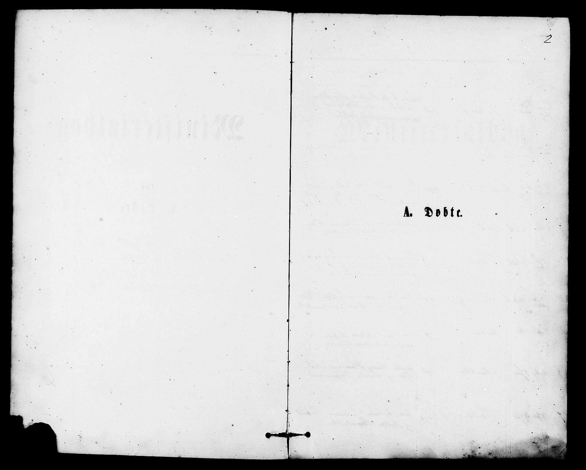 Vikedal sokneprestkontor, SAST/A-101840/01/IV: Parish register (official) no. A 8, 1868-1885, p. 2
