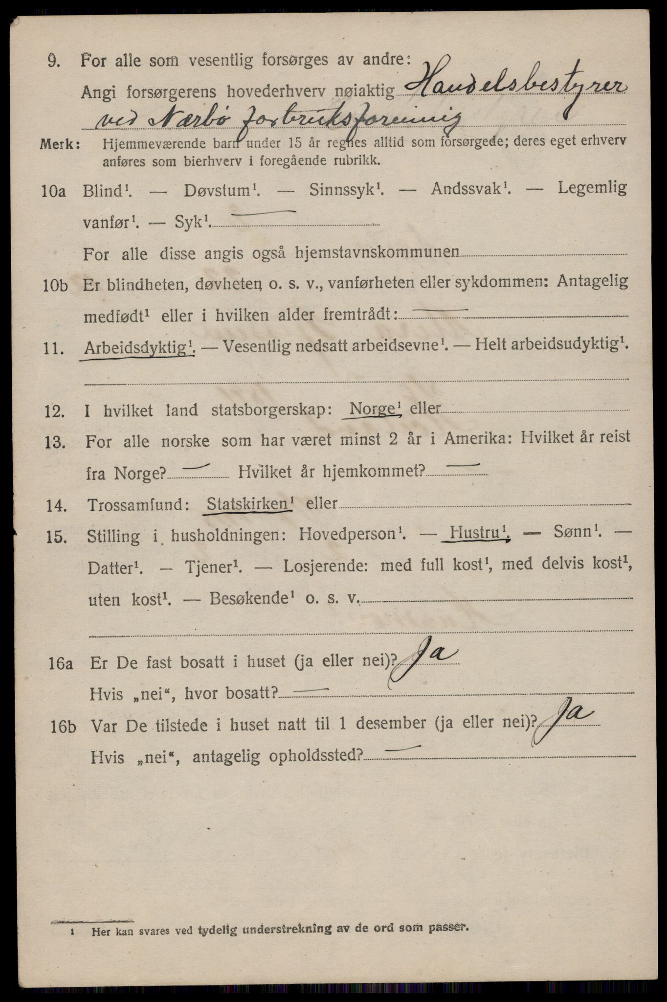 SAST, 1920 census for Nærbø, 1920, p. 3618