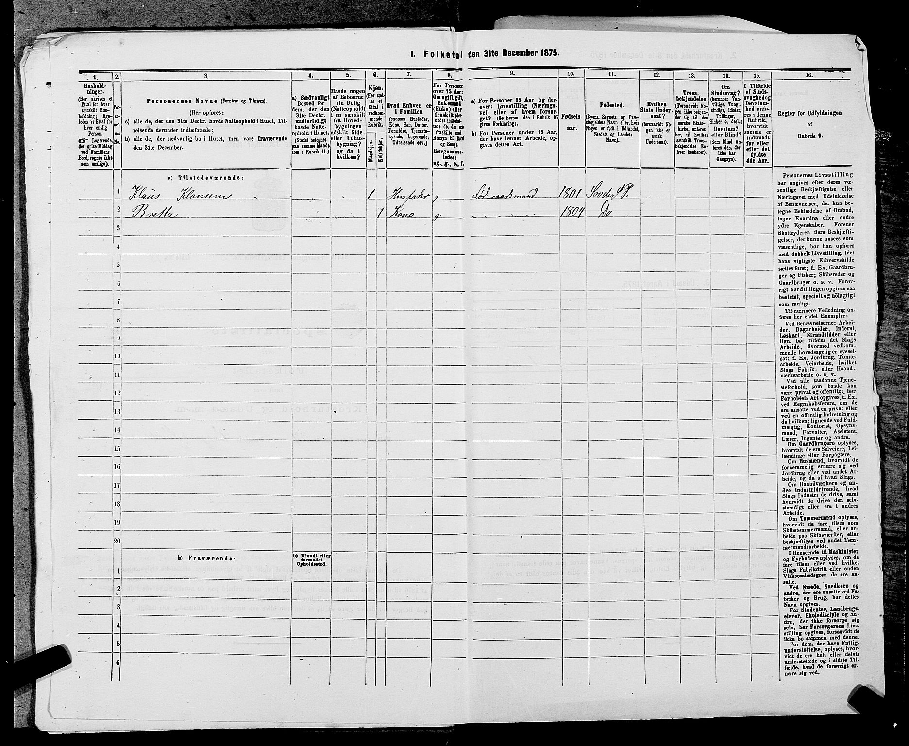 SAST, 1875 census for 1136P Sand, 1875, p. 1006