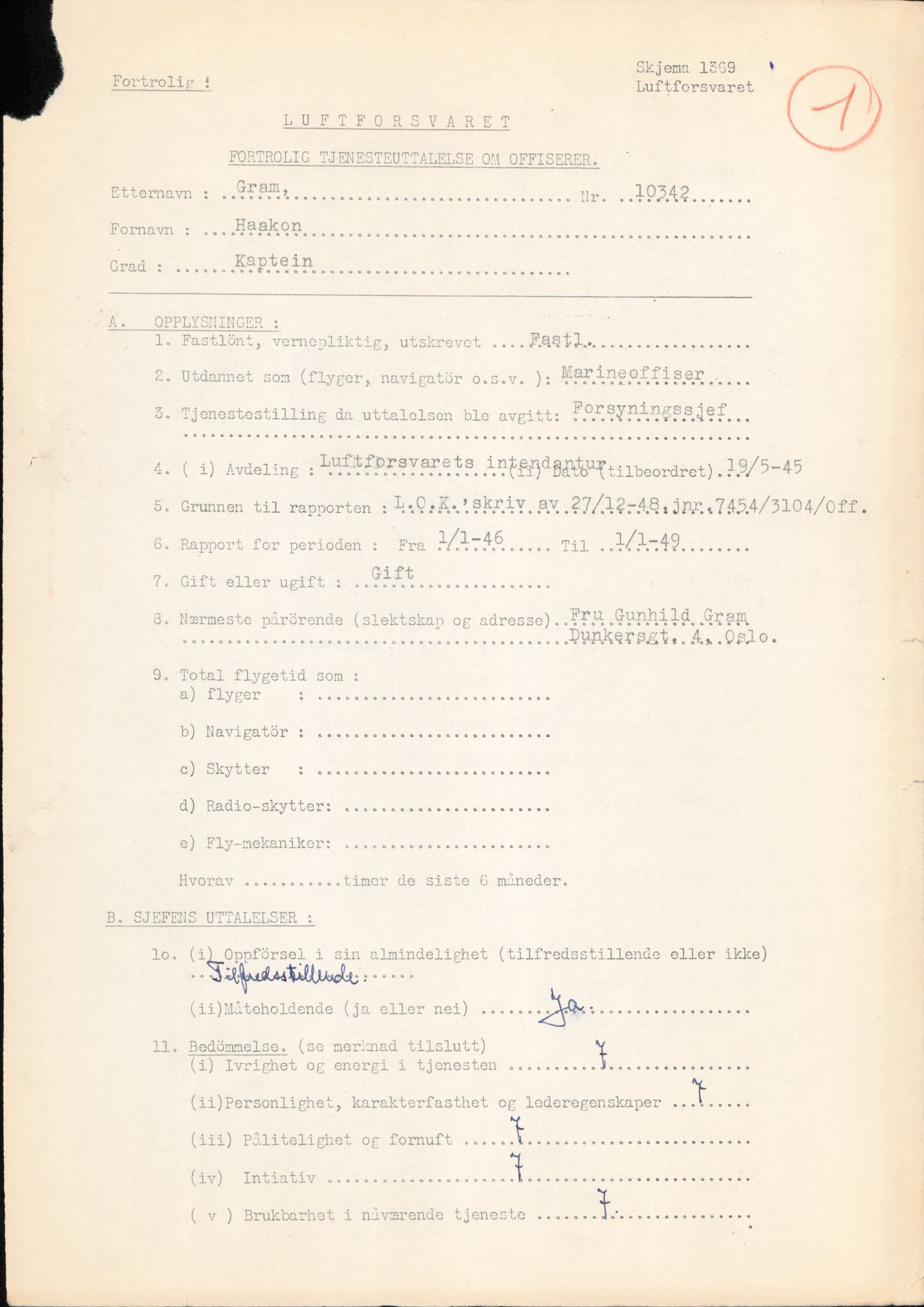 Forsvaret, Forsvarets overkommando/Luftforsvarsstaben, AV/RA-RAFA-4079/P/Pa/L0013: Personellmapper, 1905, p. 118