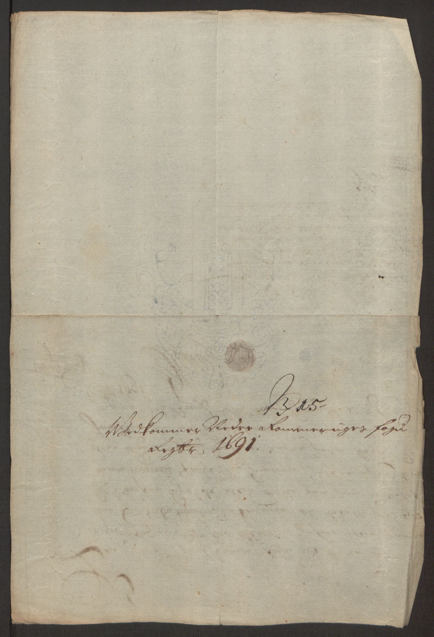 Rentekammeret inntil 1814, Reviderte regnskaper, Fogderegnskap, AV/RA-EA-4092/R11/L0575: Fogderegnskap Nedre Romerike, 1691, p. 207