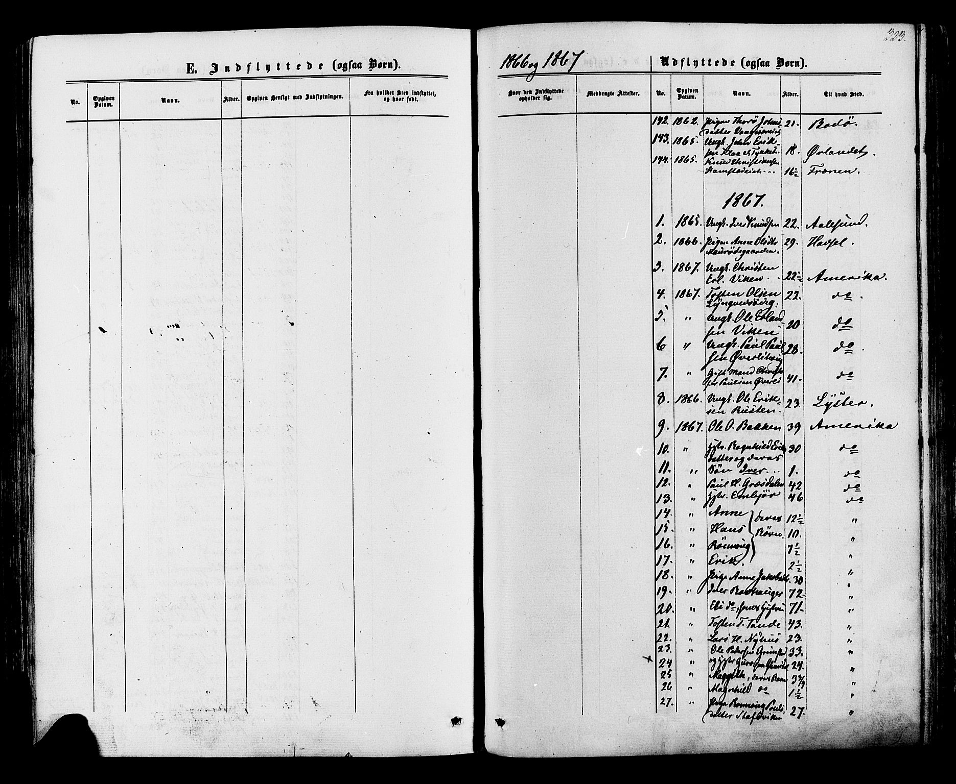 Lom prestekontor, SAH/PREST-070/K/L0007: Parish register (official) no. 7, 1863-1884, p. 323
