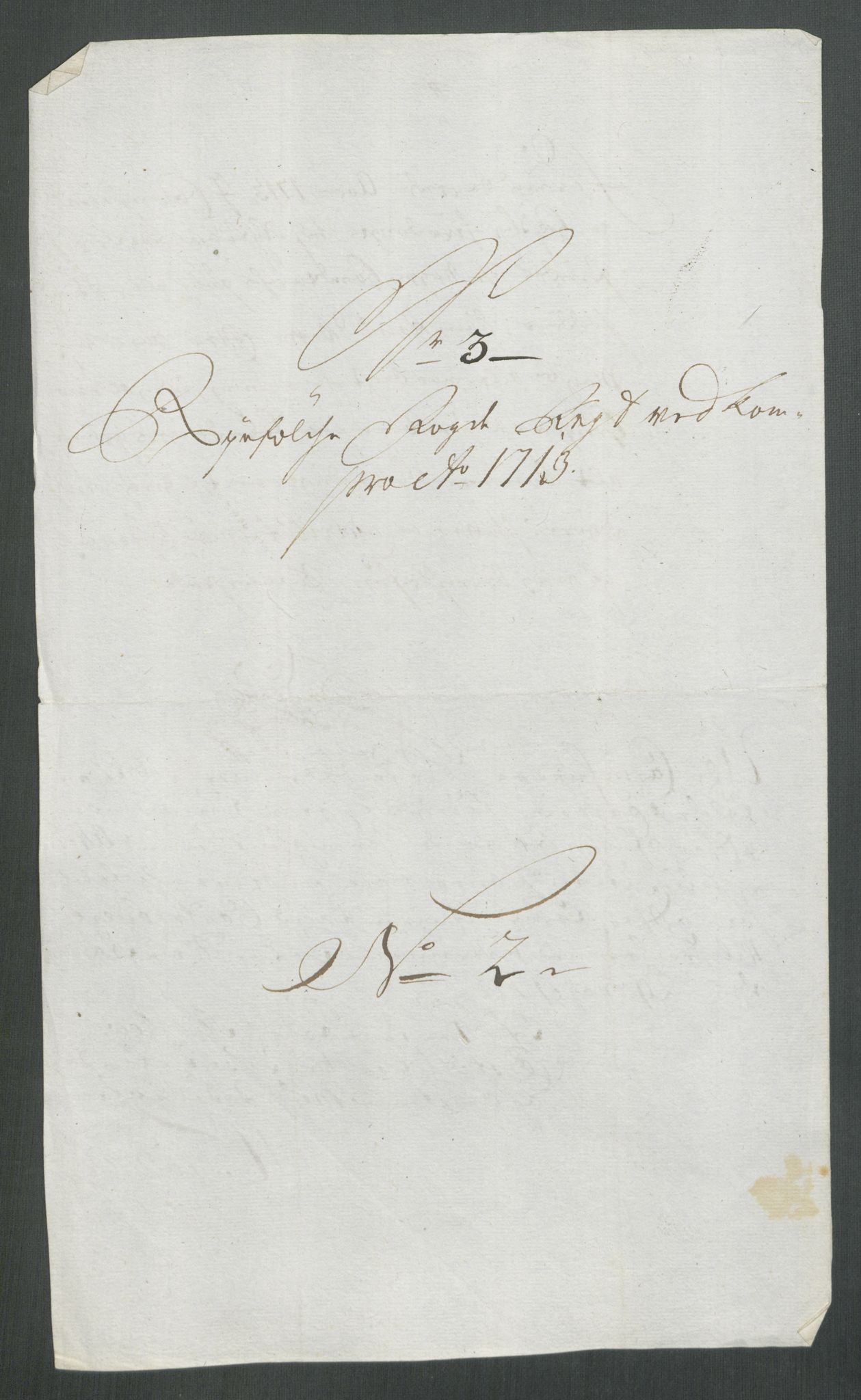 Rentekammeret inntil 1814, Reviderte regnskaper, Fogderegnskap, RA/EA-4092/R47/L2866: Fogderegnskap Ryfylke, 1713, p. 75