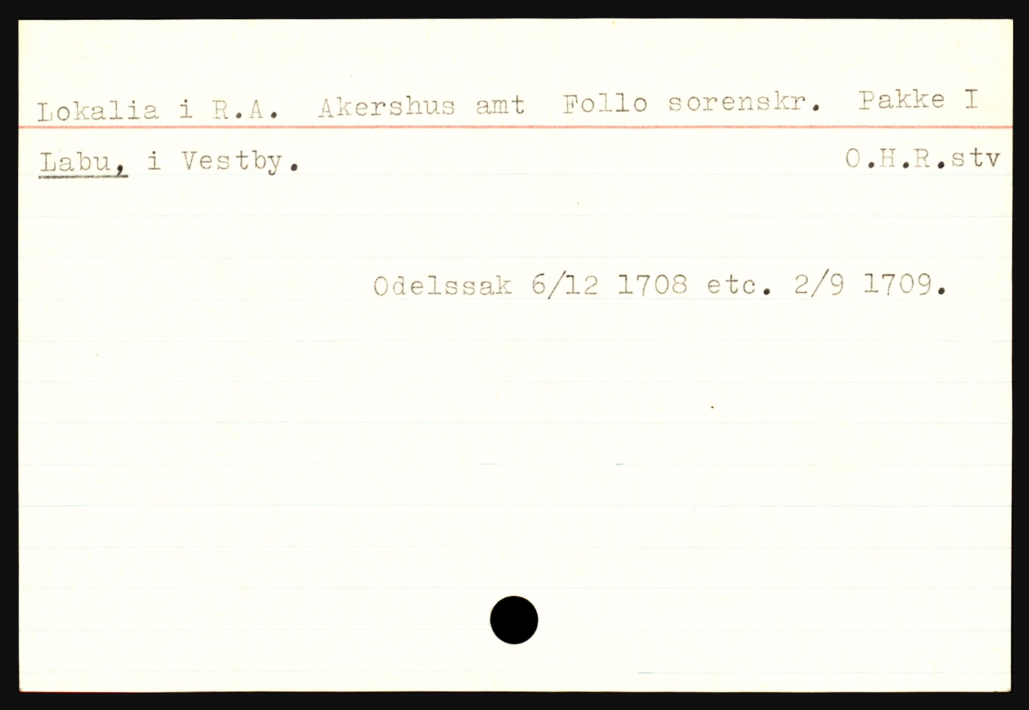 Statsarkivet i Oslo, AV/SAO-A-10621/Z/Zb/L0016: Vestby (Labu - Ås), Ås (Askehaug - Aas prestegaard), p. 2