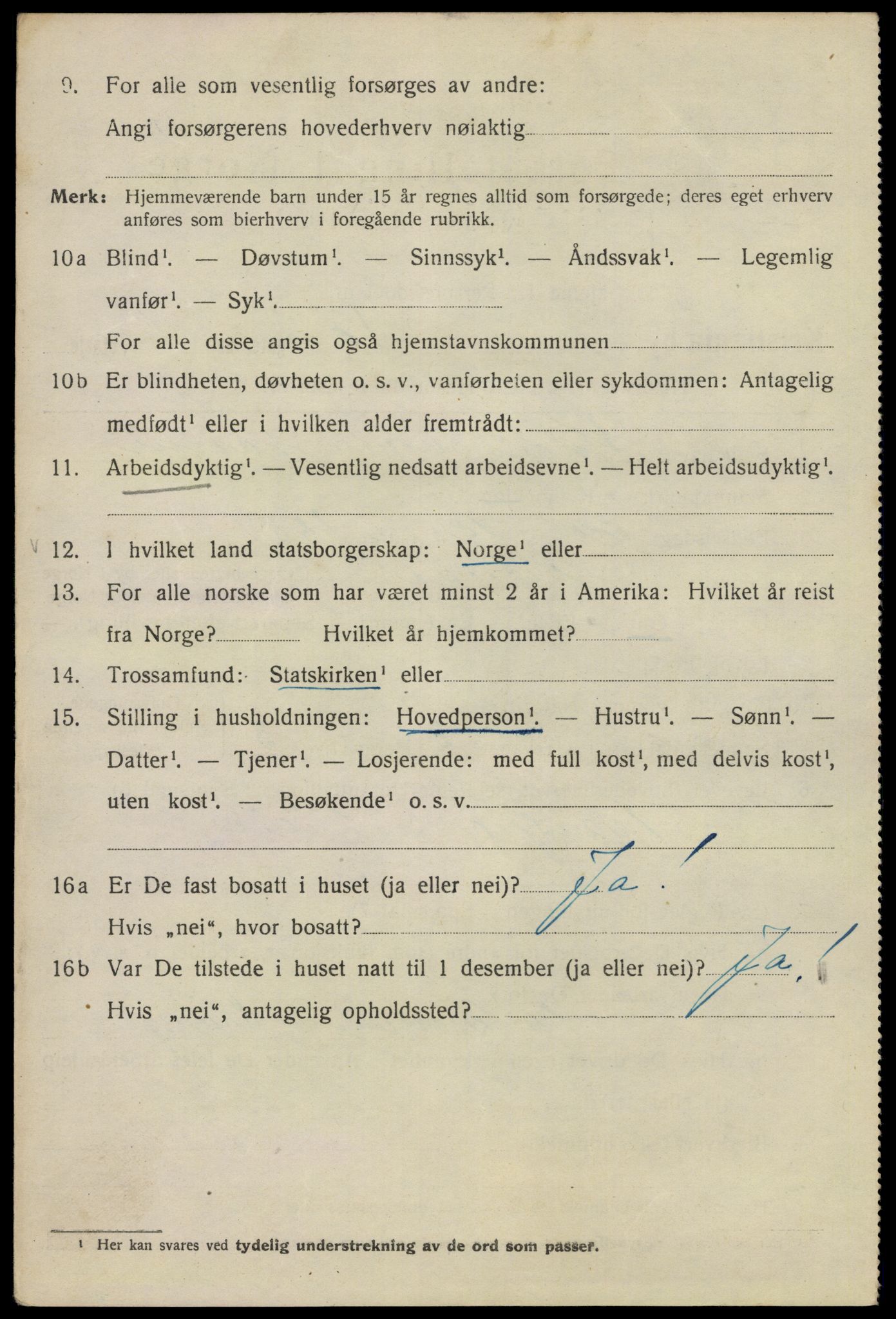 SAO, 1920 census for Kristiania, 1920, p. 527988