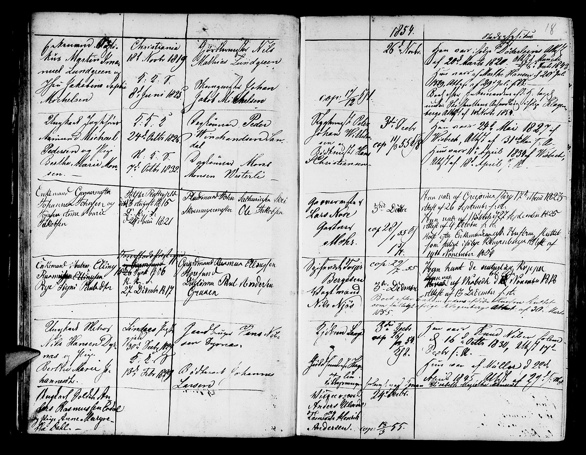 Korskirken sokneprestembete, AV/SAB-A-76101/H/Haa/L0009: Parish register (official) no. A 9, 1743-1861, p. 18