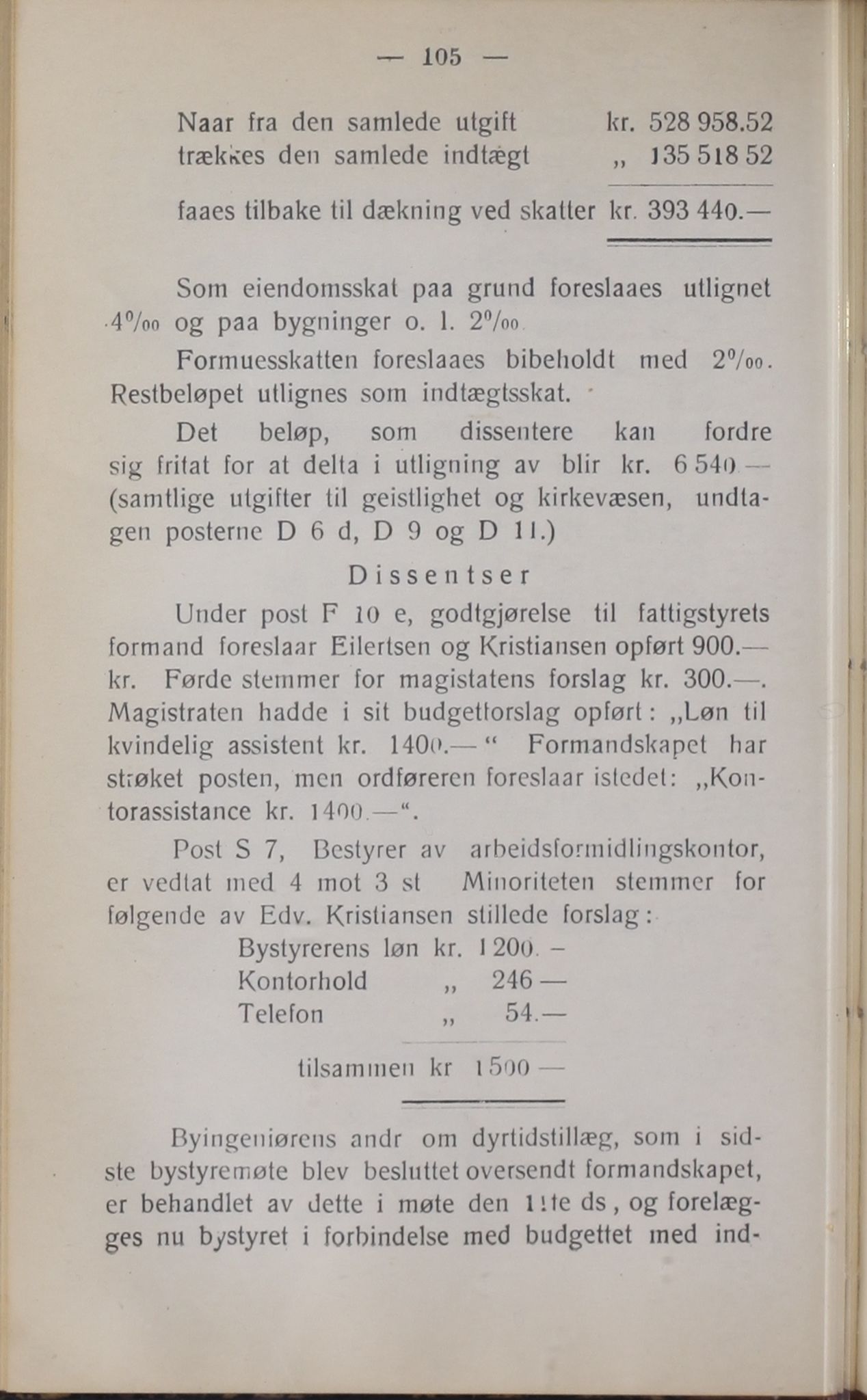 Narvik kommune. Formannskap , AIN/K-18050.150/A/Ab/L0005: Møtebok, 1915