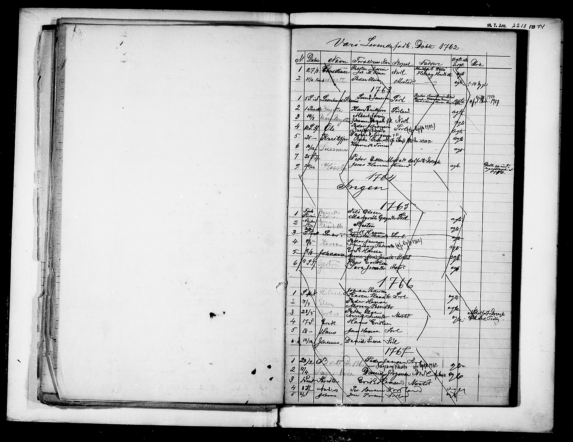 Ministerialprotokoller, klokkerbøker og fødselsregistre - Nordland, AV/SAT-A-1459/807/L0127: Parish register transcript no. 807D01, 1752-1788