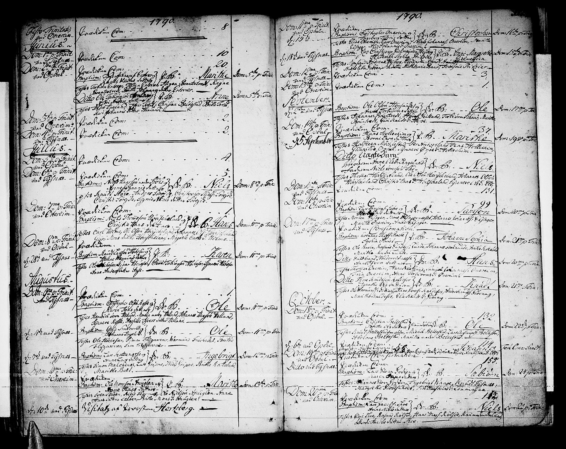 Tysnes sokneprestembete, AV/SAB-A-78601/H/Haa: Parish register (official) no. A 5, 1762-1793, p. 112