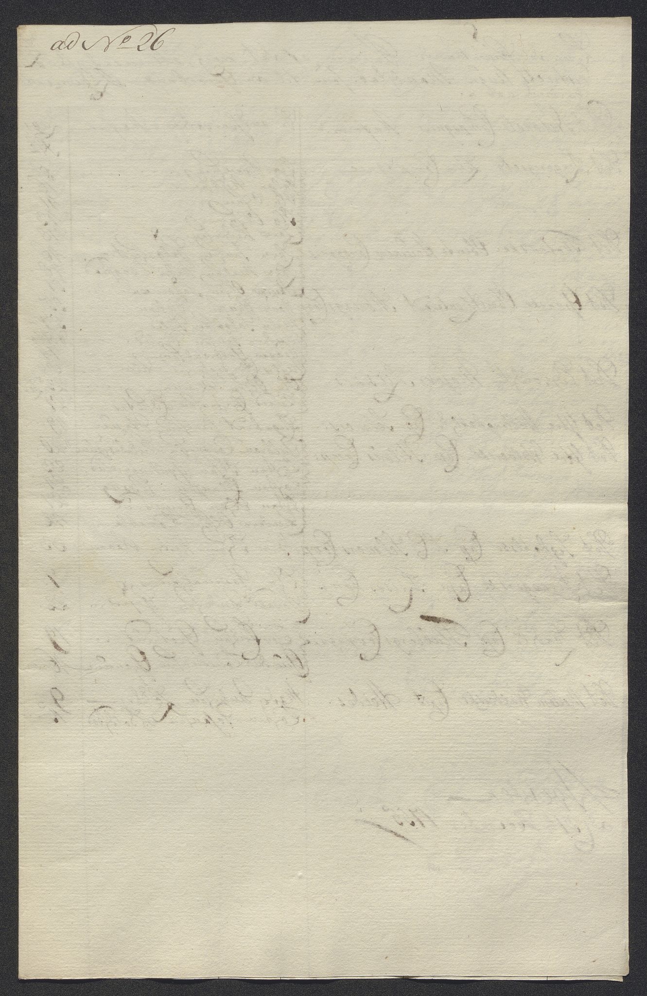 Kommanderende general (KG I) med Det norske krigsdirektorium, AV/RA-EA-5419/D/L0398: 2. Opplandske nasjonale infanteriregiment: Lister, 1745-1767, p. 381